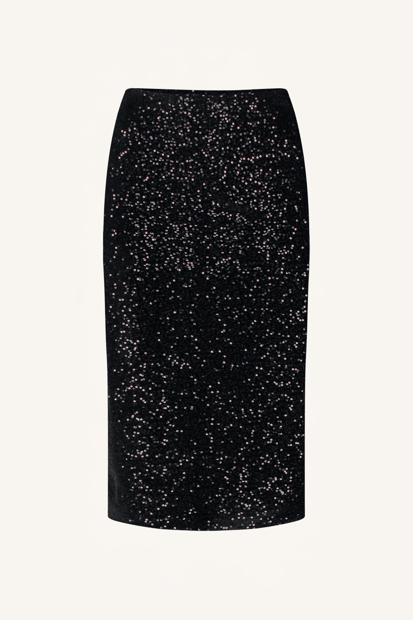 LUCA SEQUIN SKIRT BLACK 4