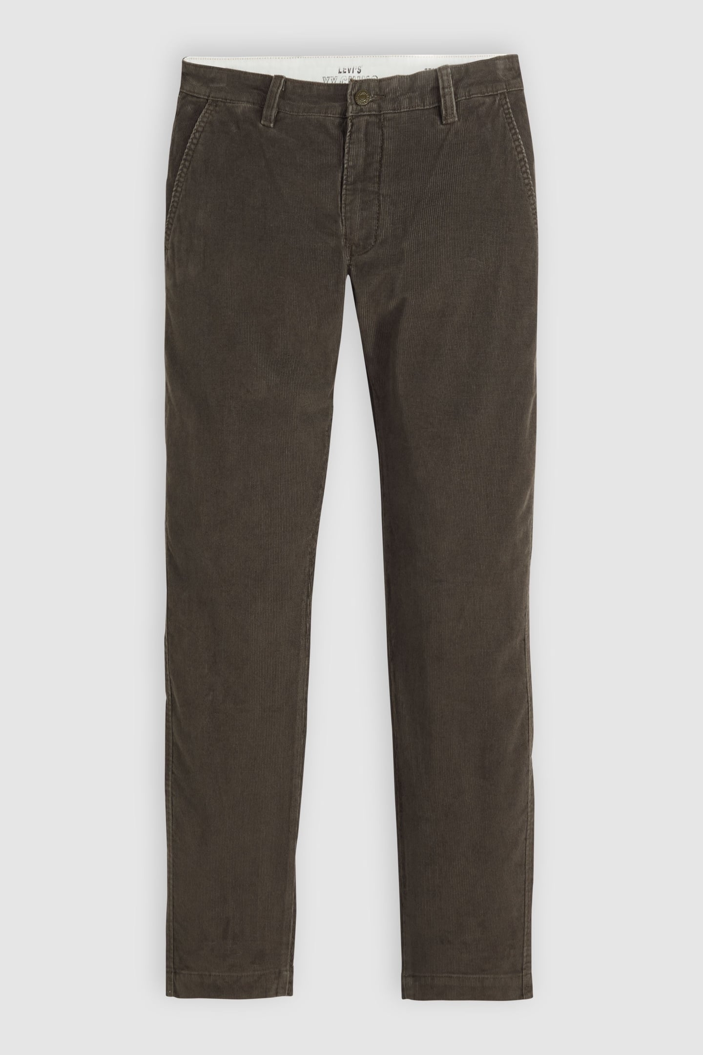 XX STANDARD TAPER CORDUROY CHINOS BROWN 5
