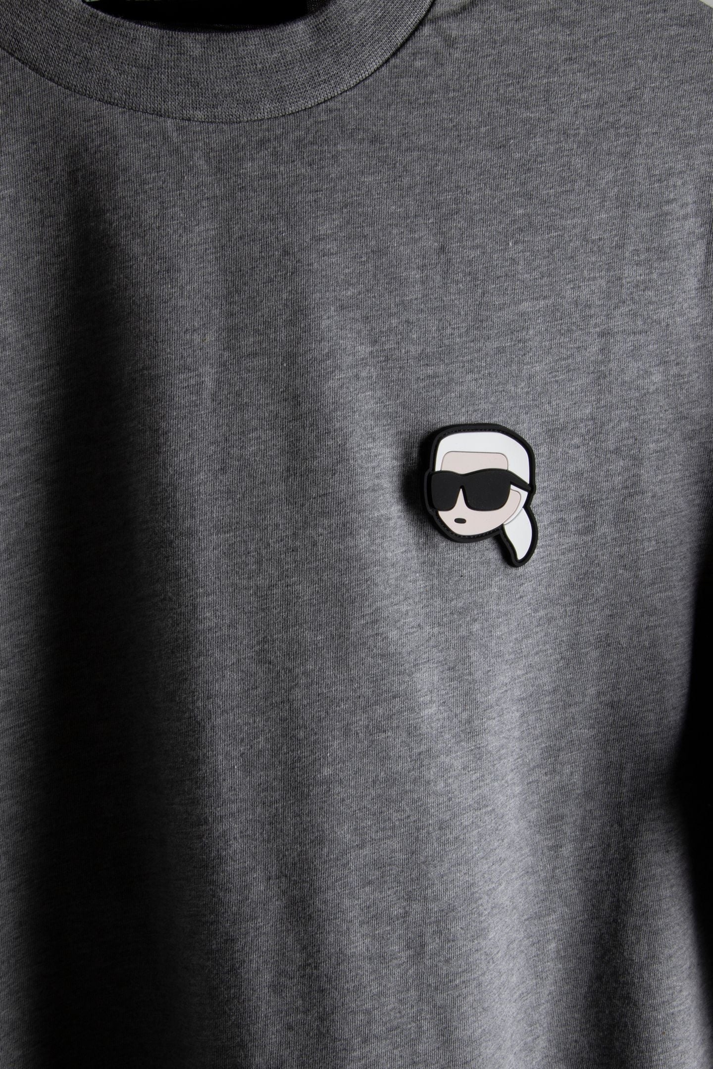 DARKGREY MELANGE T-SHIRT CREWNECK 4