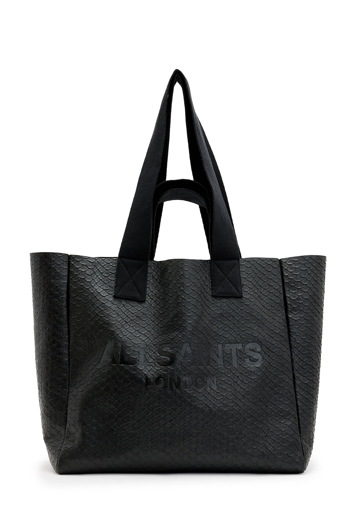 IZZY E/W SNAKE TOTE BLACK 3