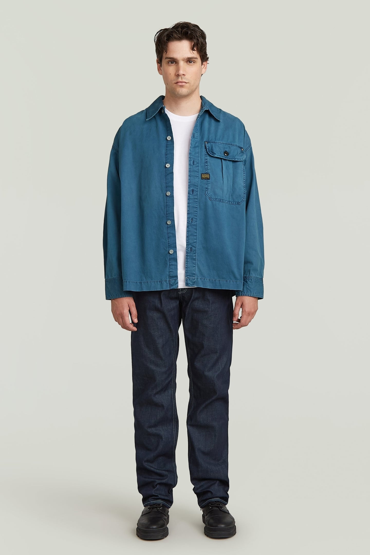 DAKOTA REGULAR STRAIGHT JEANS RAW DENIM 1