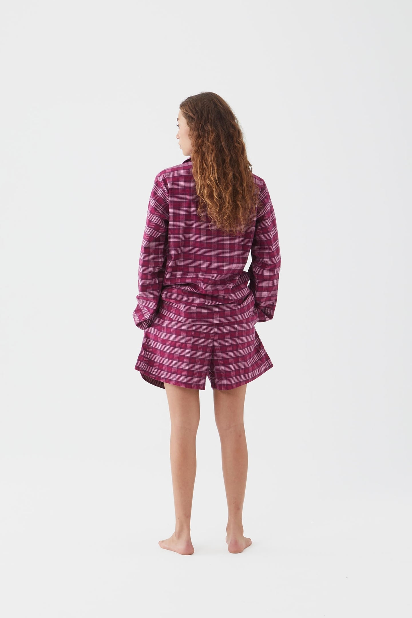 UNISEX FLANNEL, PYJAMAS SHORTS DEEP DREAM 8
