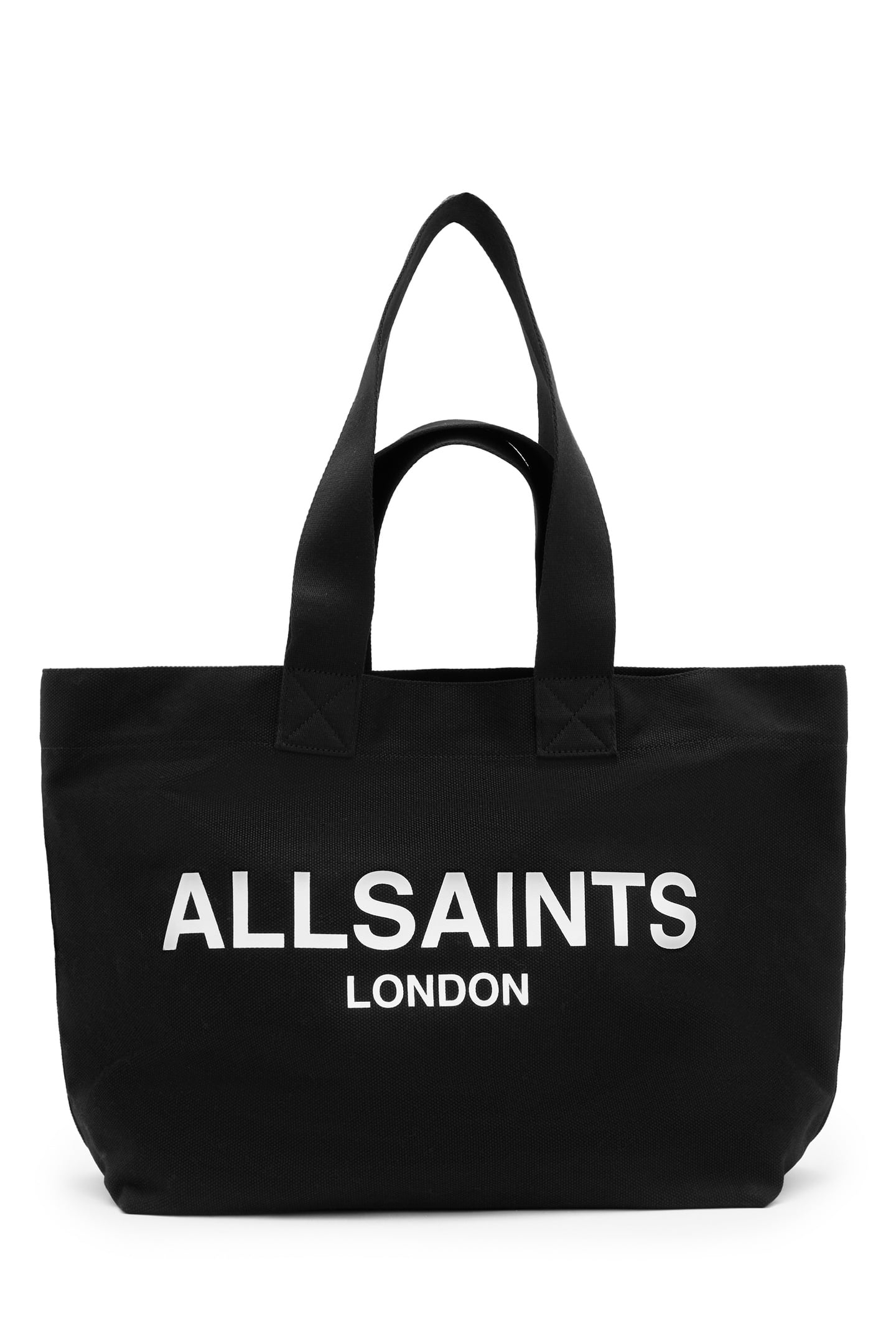 ALI CANVAS E/W TOTE BLACK/WHITE 1