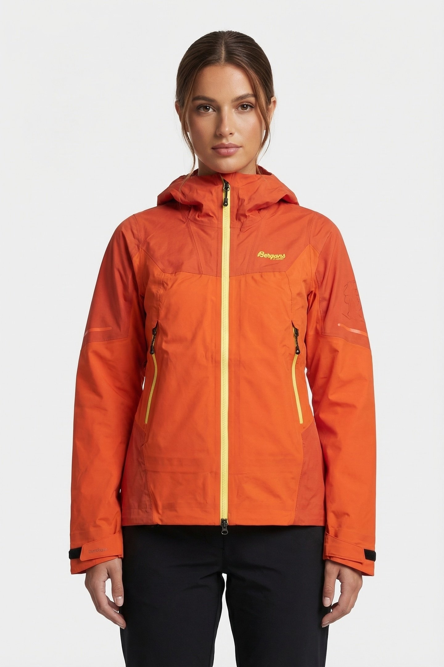 SENJA 3L W JACKET FIESTA/BRICK/PINEAPPLE 1