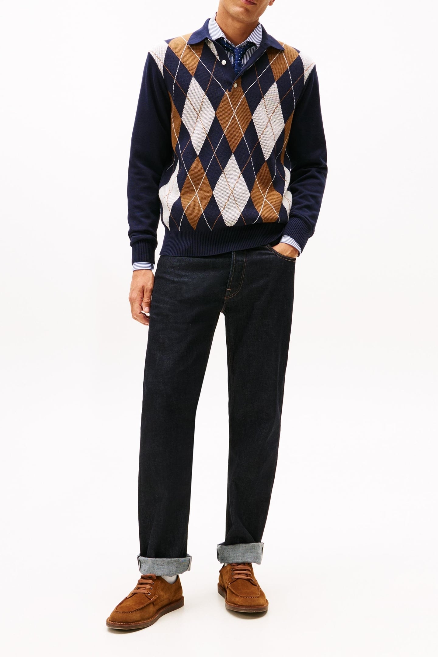 ARGYLE LS RUGBY DESERT SKY 2