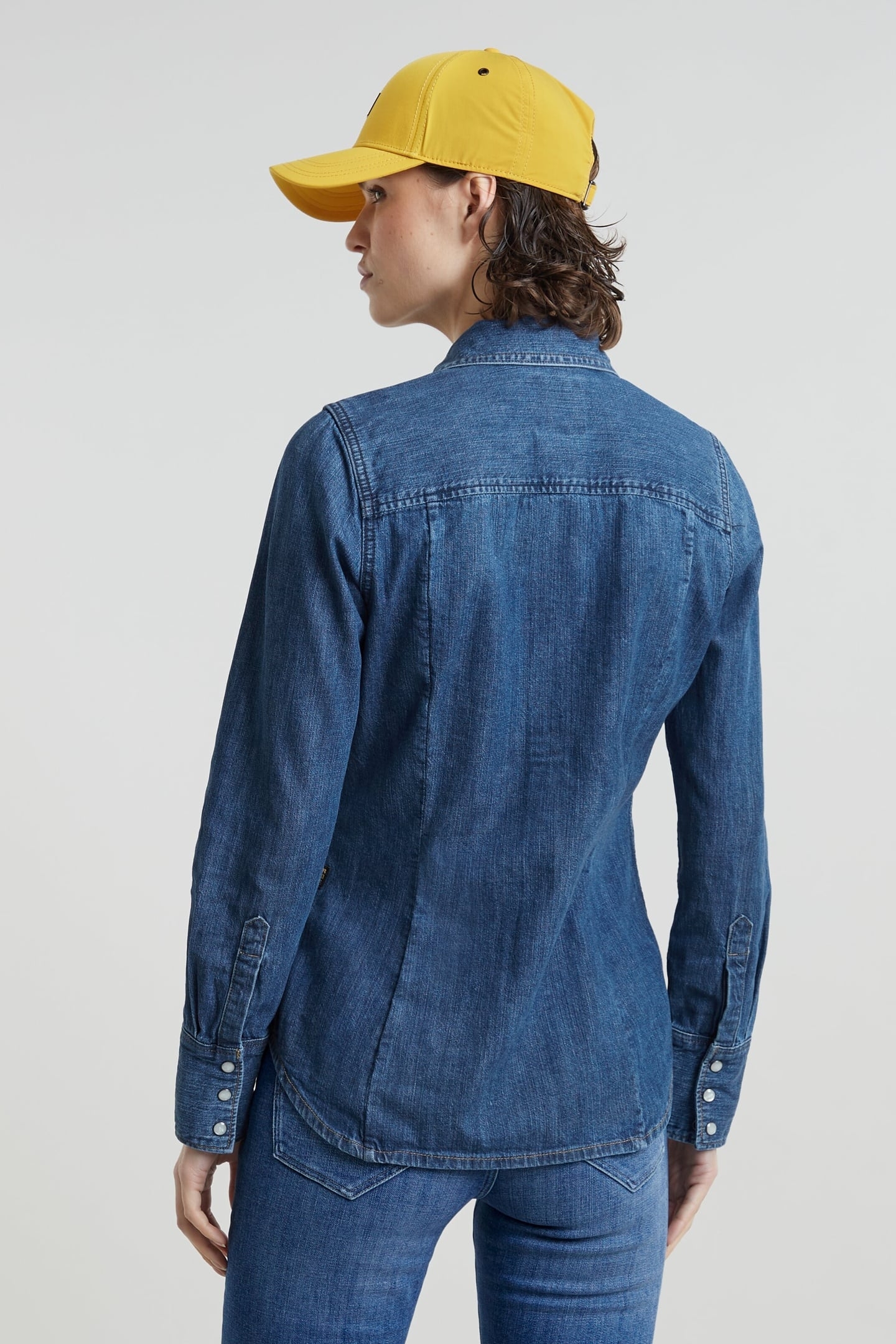 SLIM WESTERN SHIRT L\S WORN IN WINDWARD 3