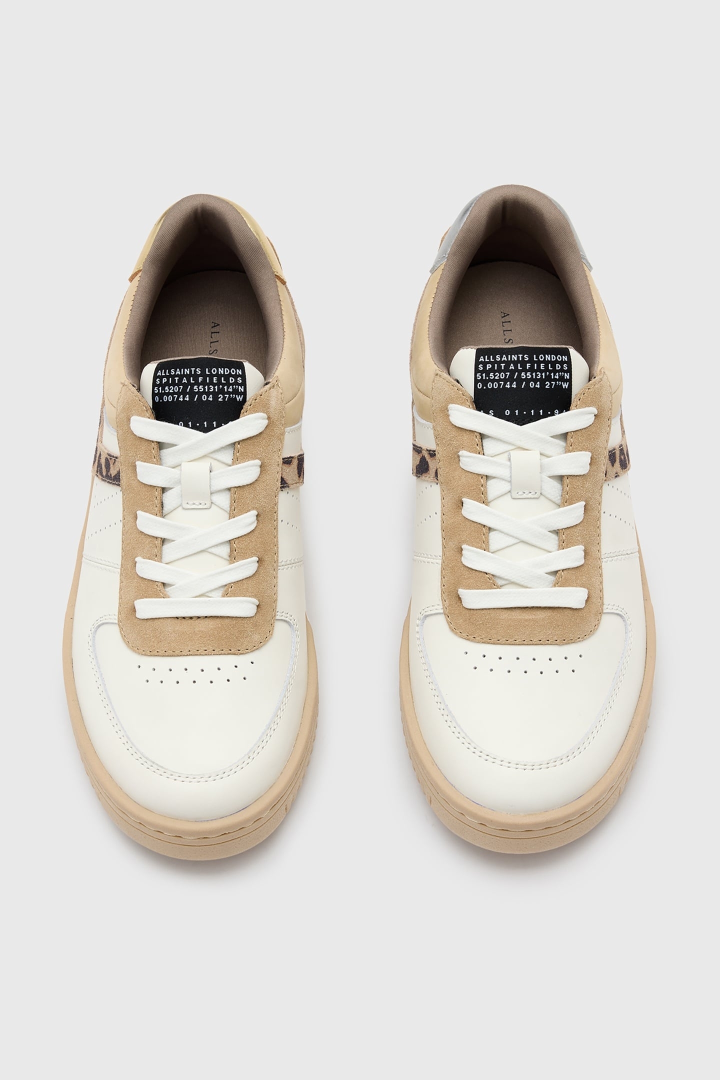 VIX MULTI SNEAKER SAND BROWN/WHITE 4