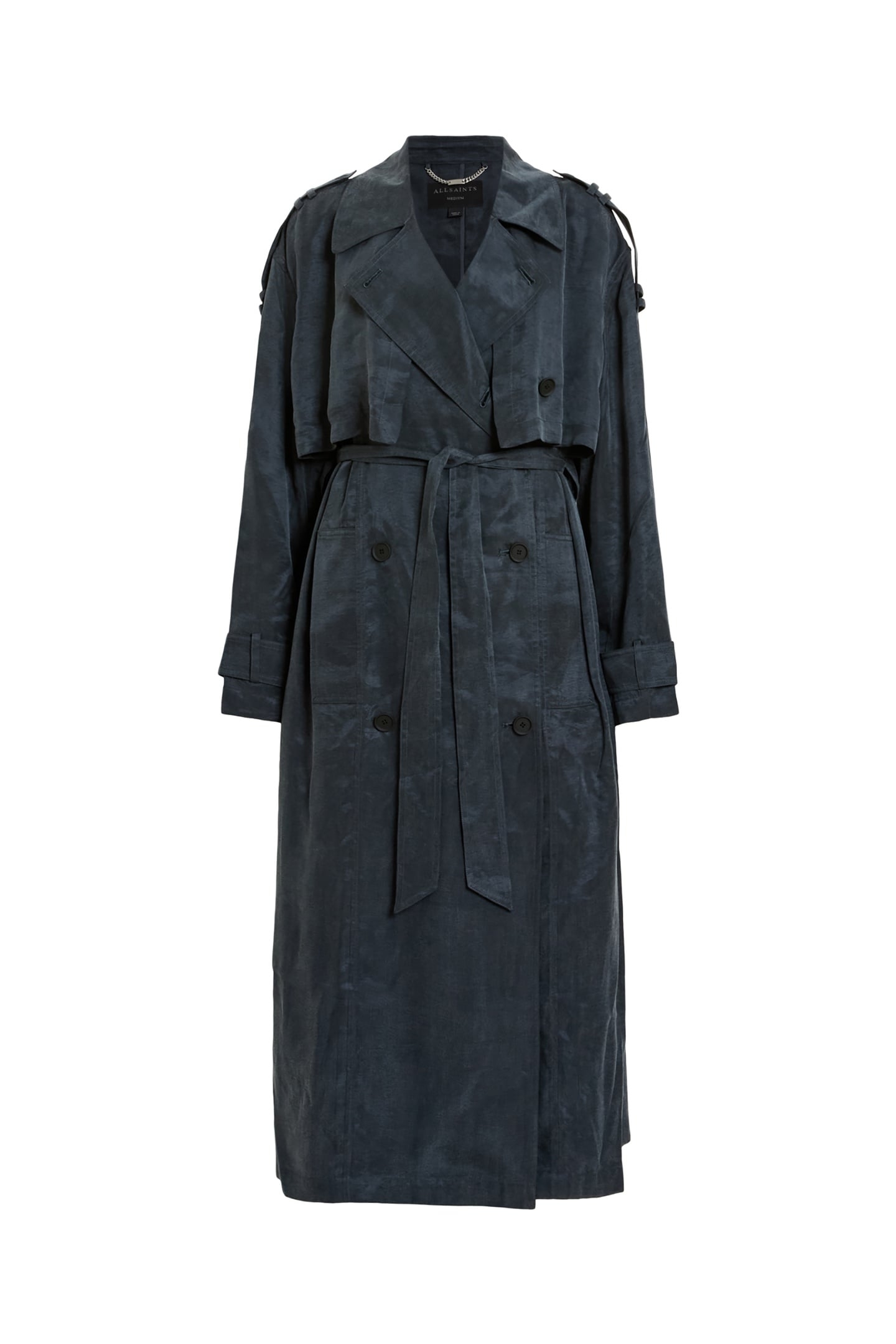 LINNIE TRENCH BLUEBERRY BLUE 5