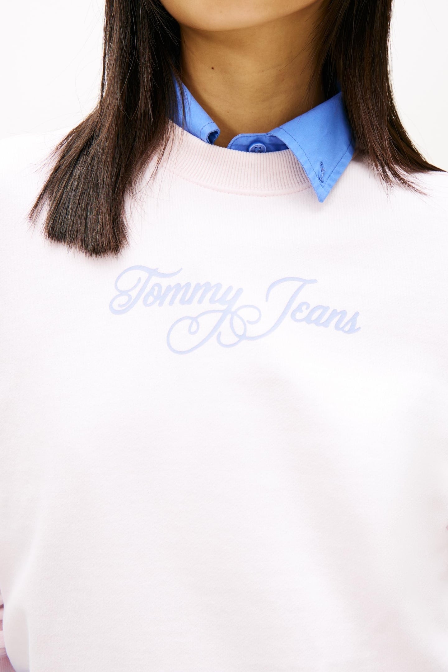 REGULAR ESSENTIAL LOGO CREW LIGHT PINK 2