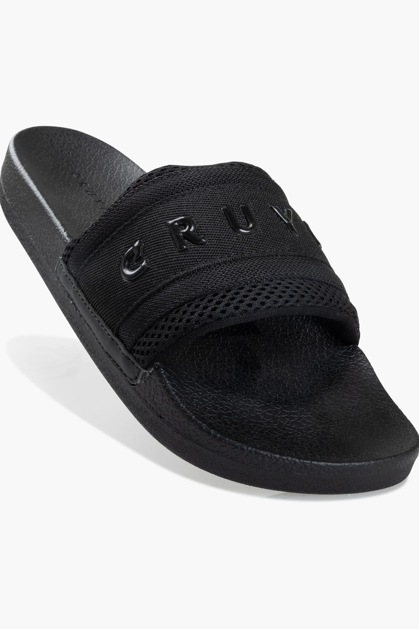 SPORTY SLIDE - MESH BLACK 6