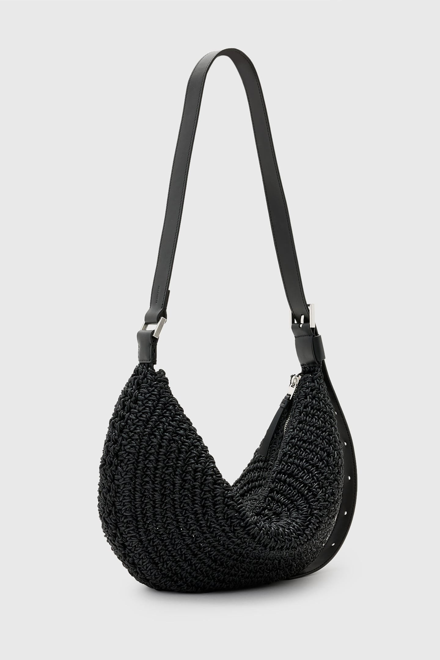 HALF MOON KNOT SHLDR BLACK 2