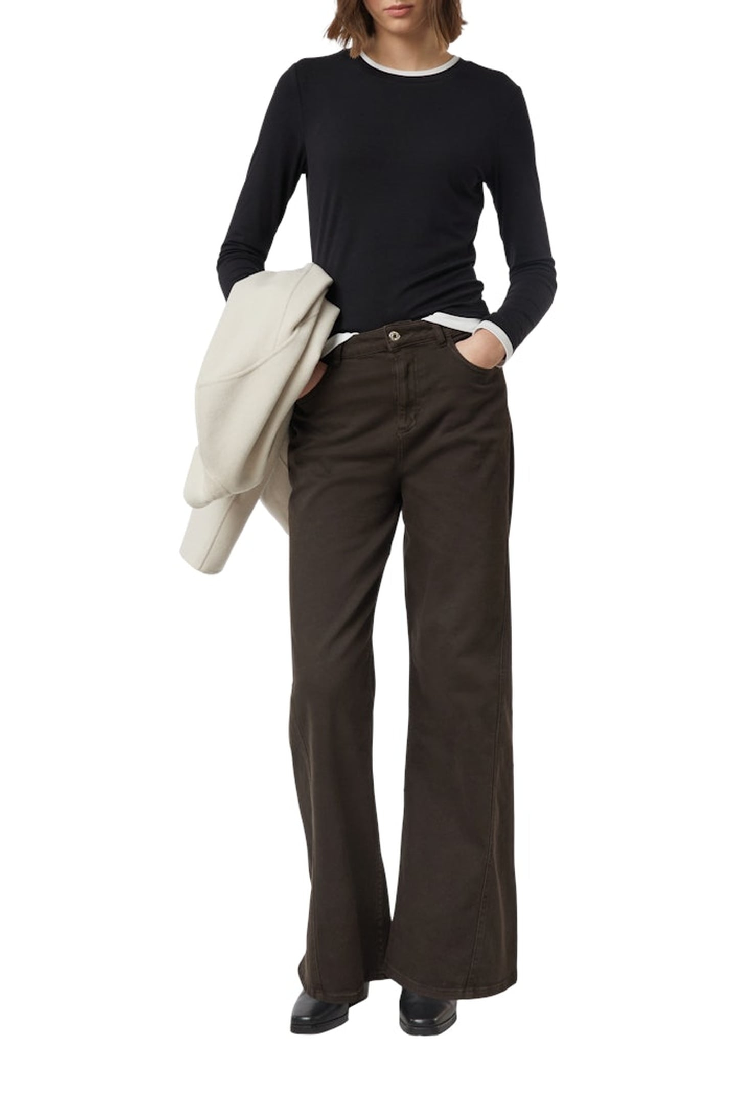 COMMA T-SHIRTS BLACK 2