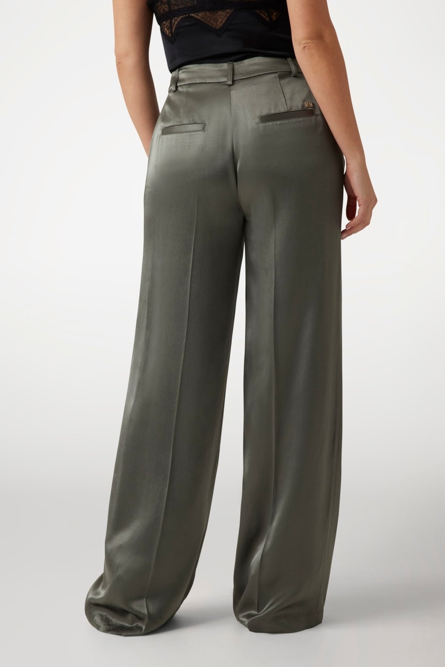 MARCIANO BY GUESS FANNIE STRAIGHT PANT STONE OLIVE 3