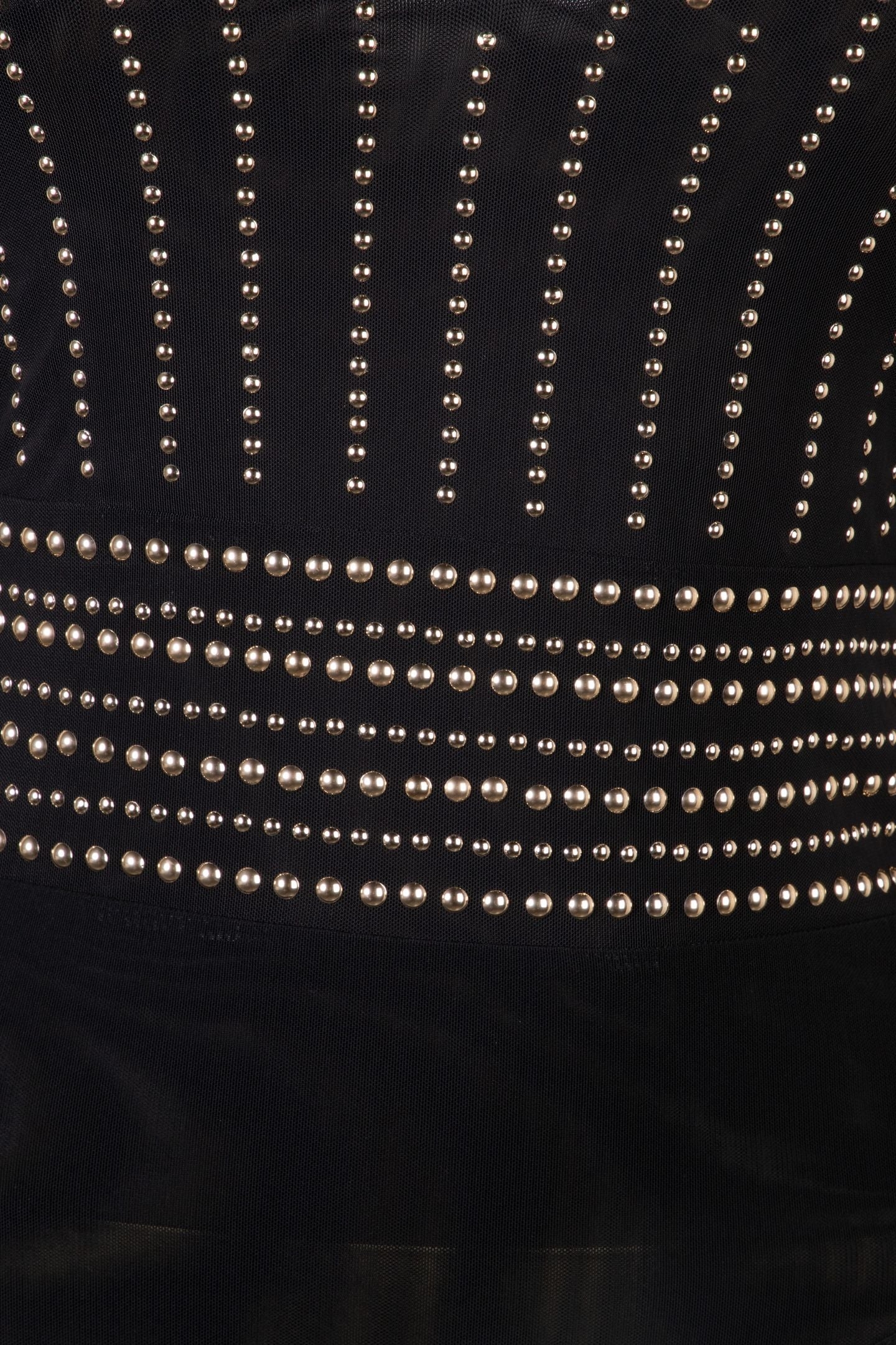 MARCIANO BY GUESS KRISTAL BODYSUIT JET BLACK MULTI 4