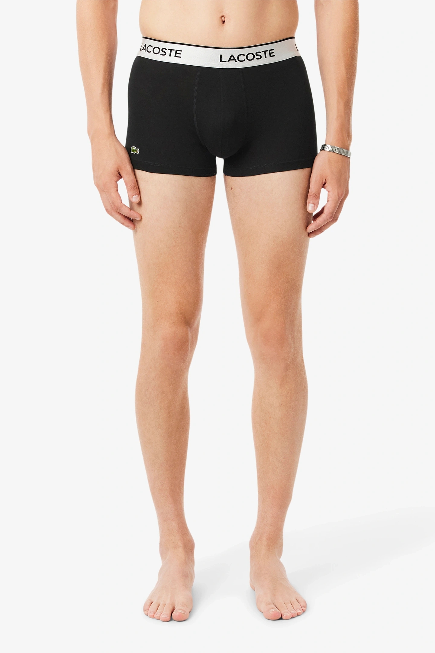 TRUNK MEN SILVER CHINE/SINOPLE-BLAC 7