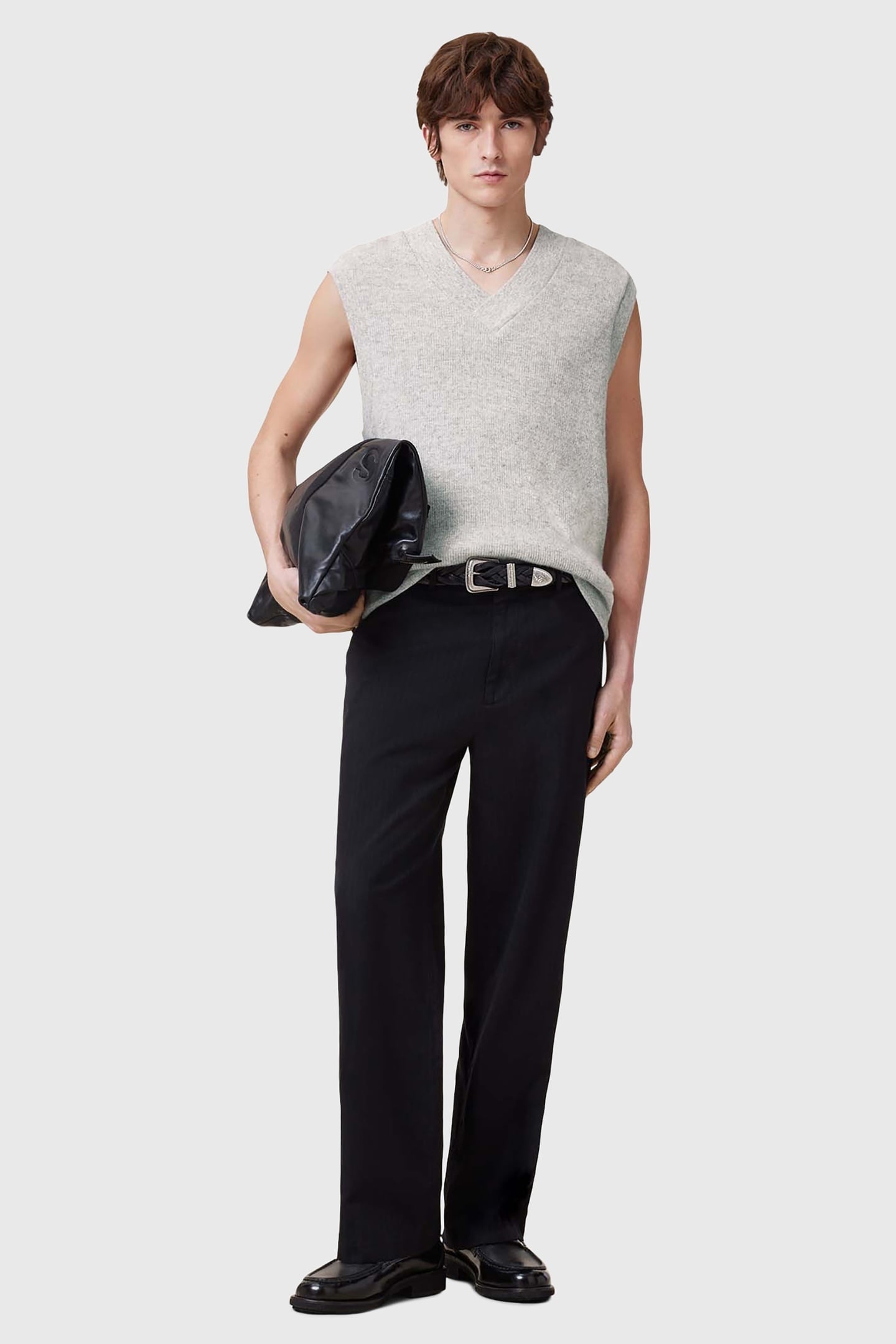 LUKAS TANK LIGHT GREY MARL 3