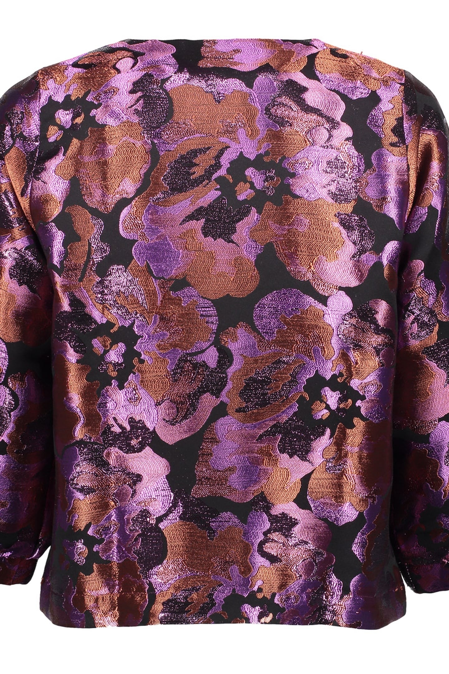 JACKET PRINT BLACK/PURPLE 2