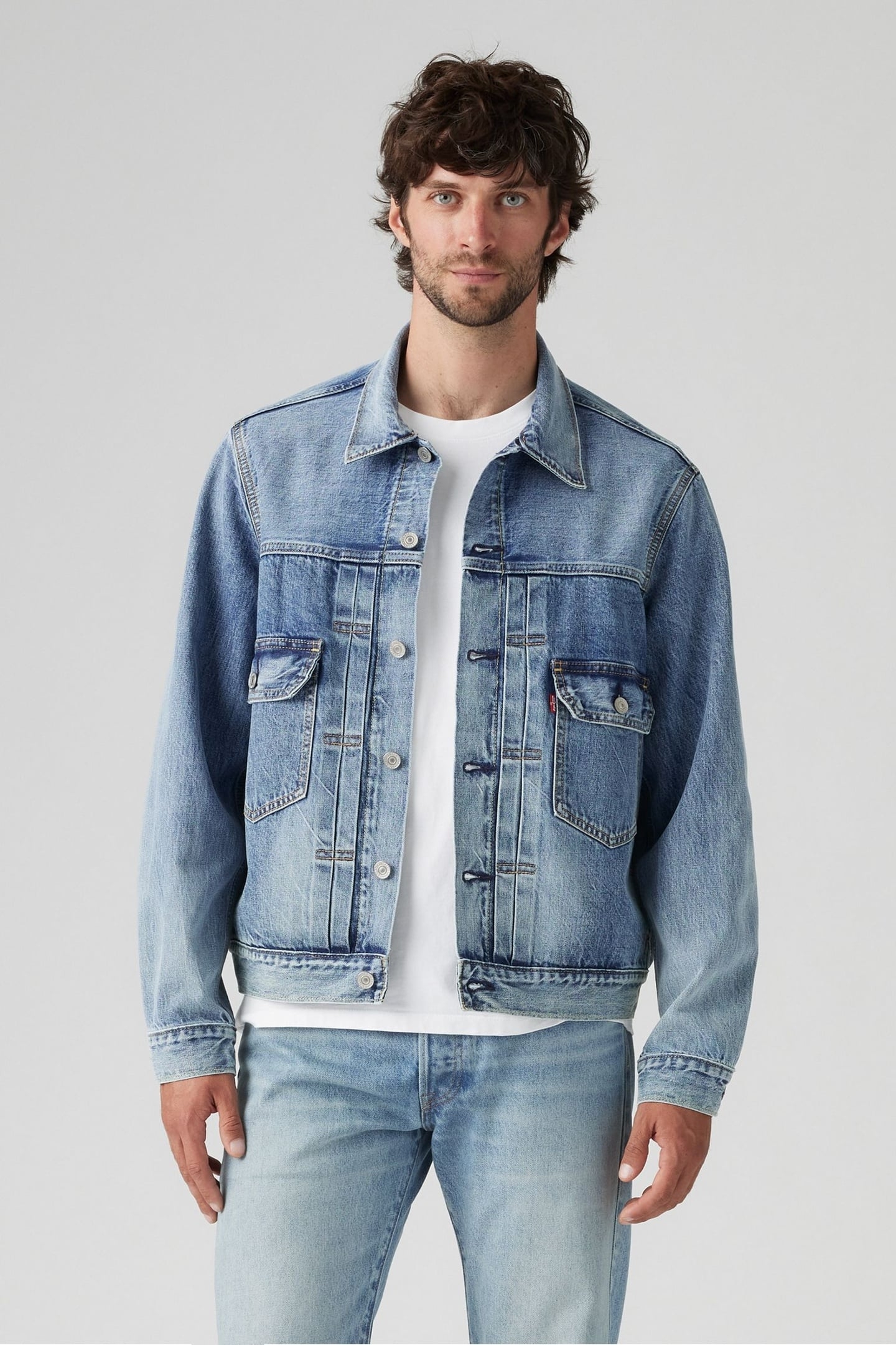 TYPE 2 TRUCKER BLUE SKY JACKET 2