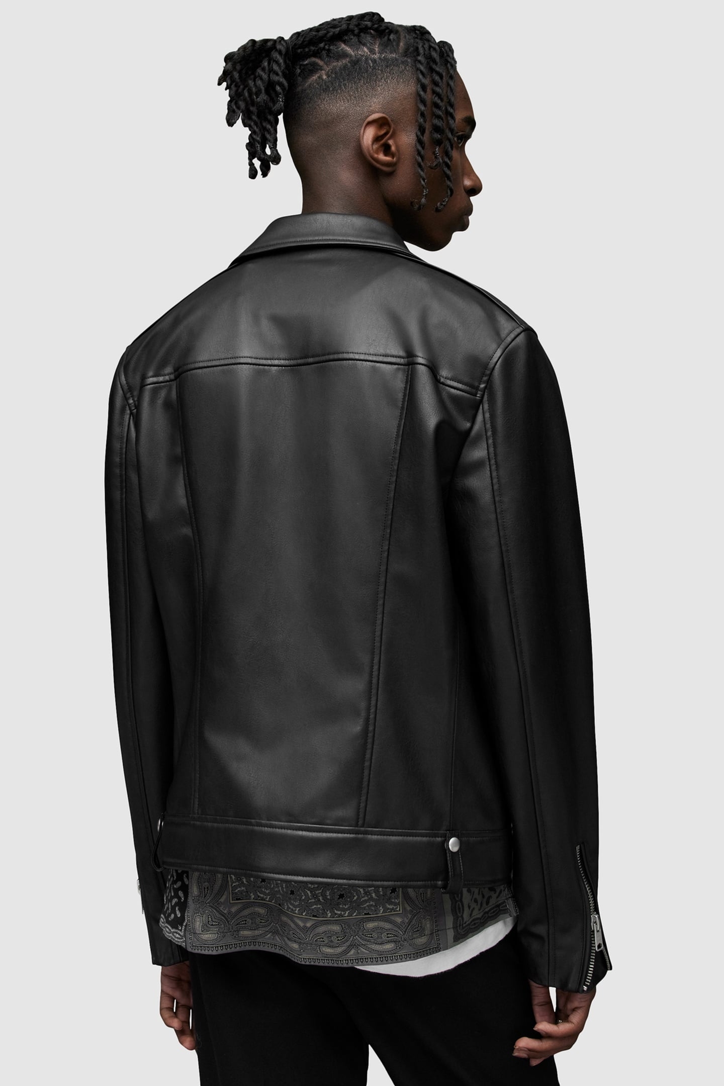 MILO FAUX LEATHER BI BLACK 5