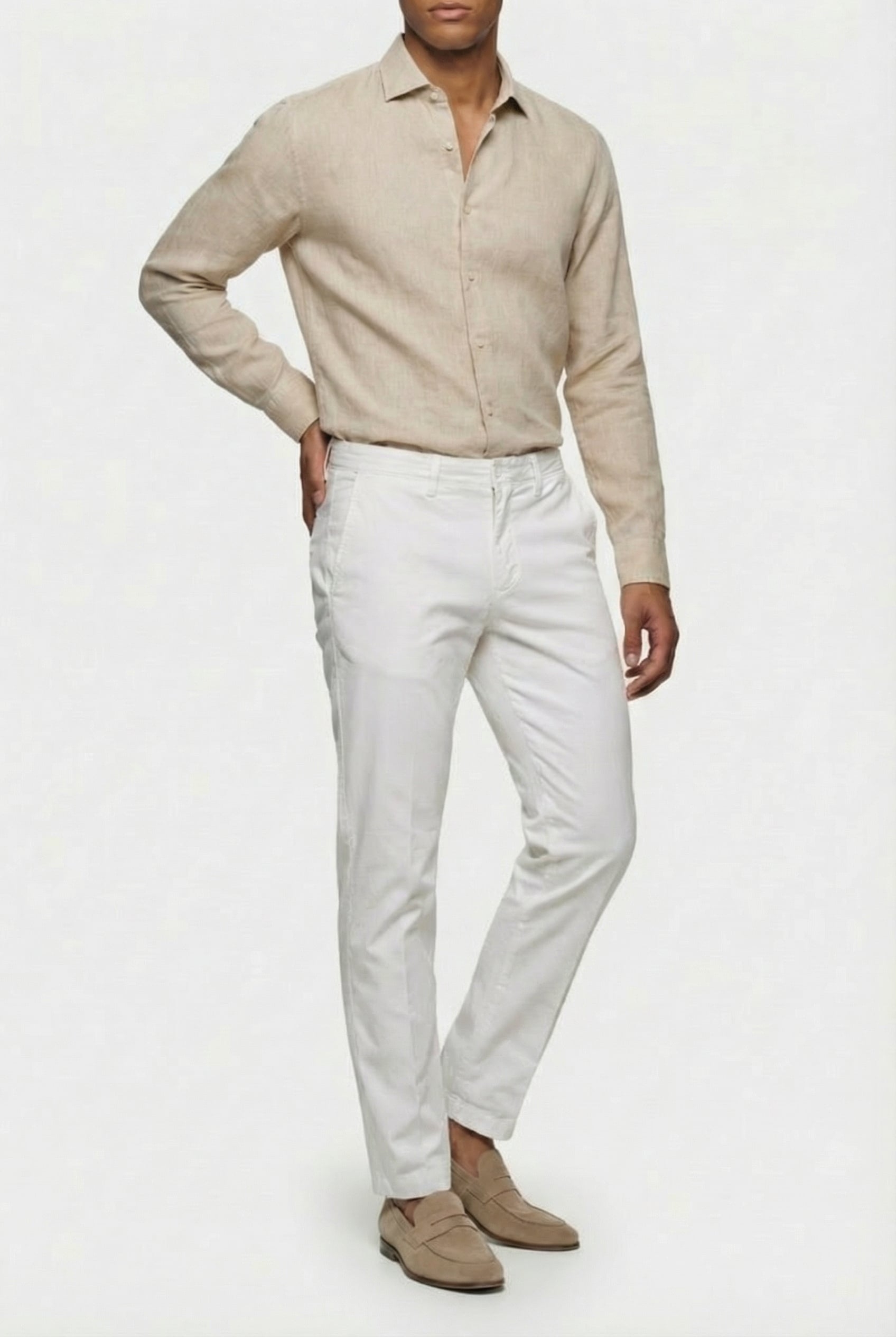 MARCIANO BY GUESS BEN URBAN CHINO WARM MILK 1
