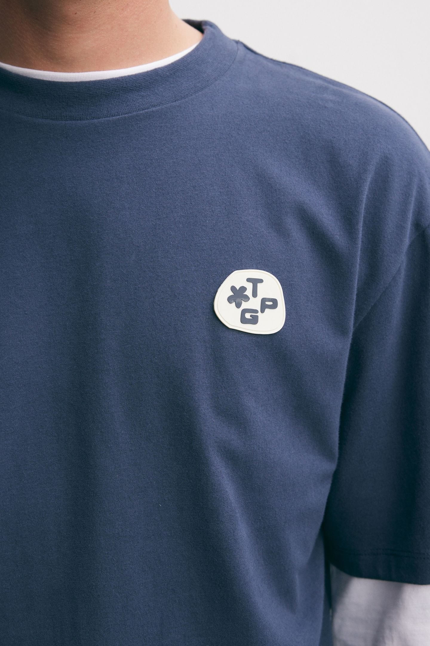 TRUBBER T-SHIRT NAVY 8