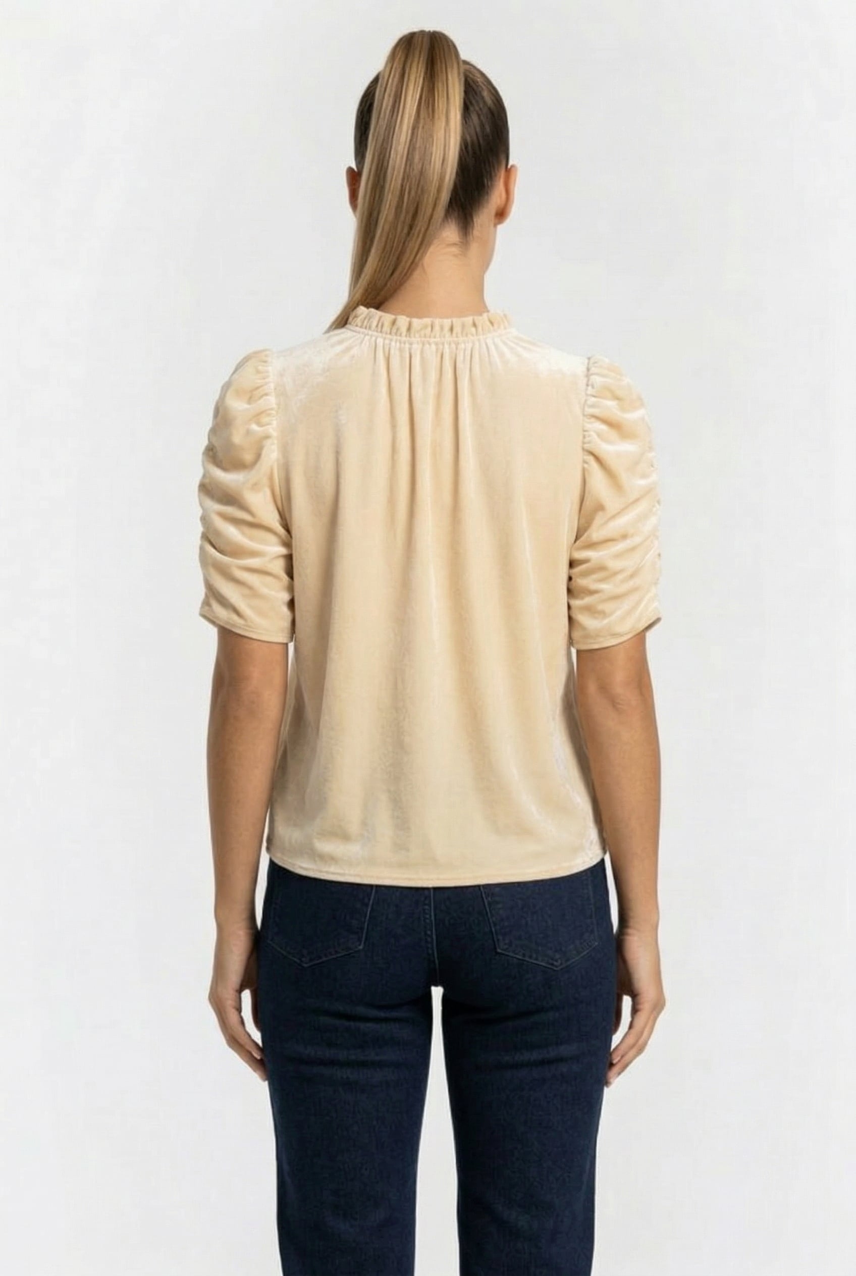SADIE BLOUSE BEIGE 2