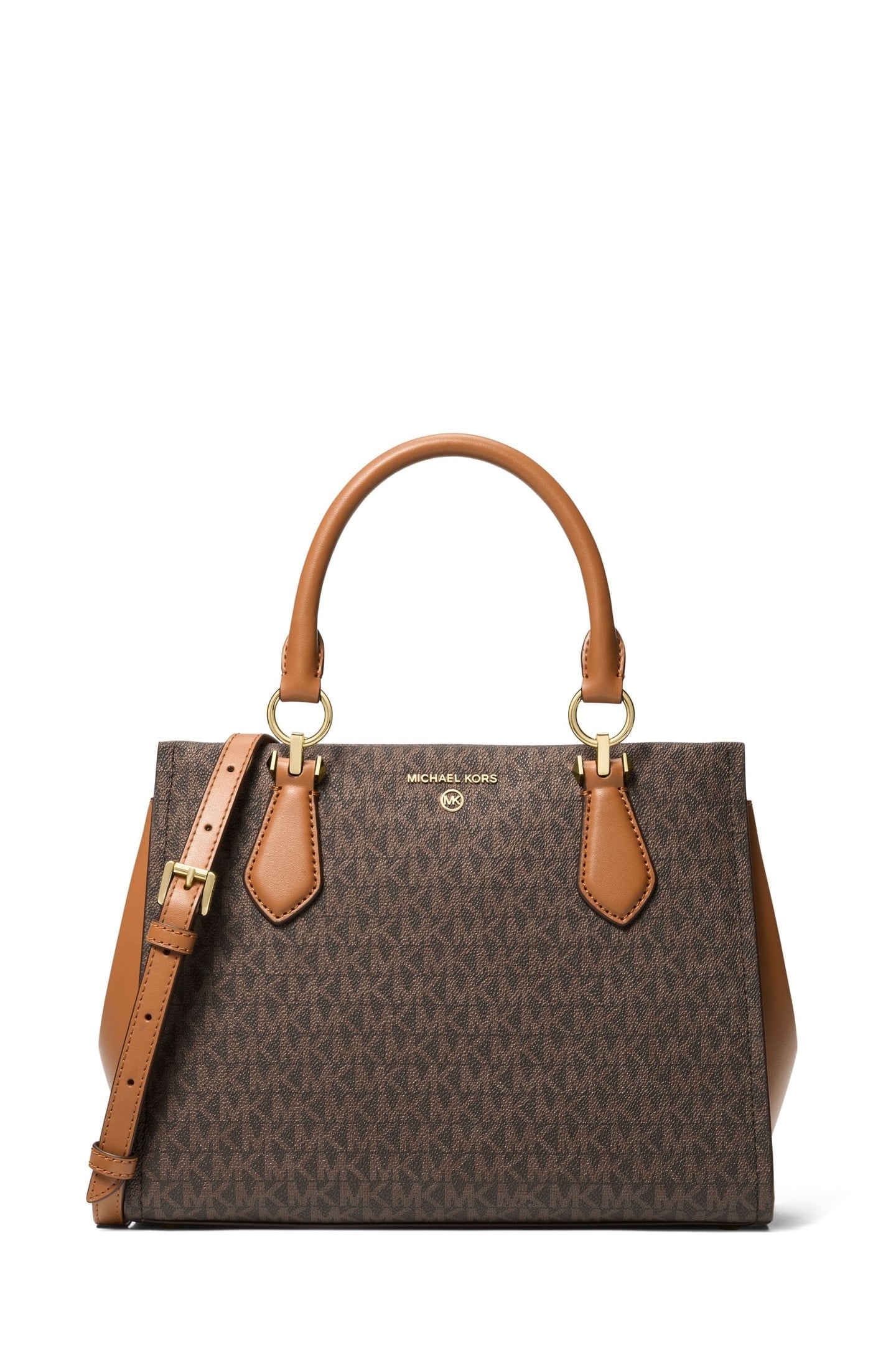 MEDIUM SATCHEL BRN/ACORN 2