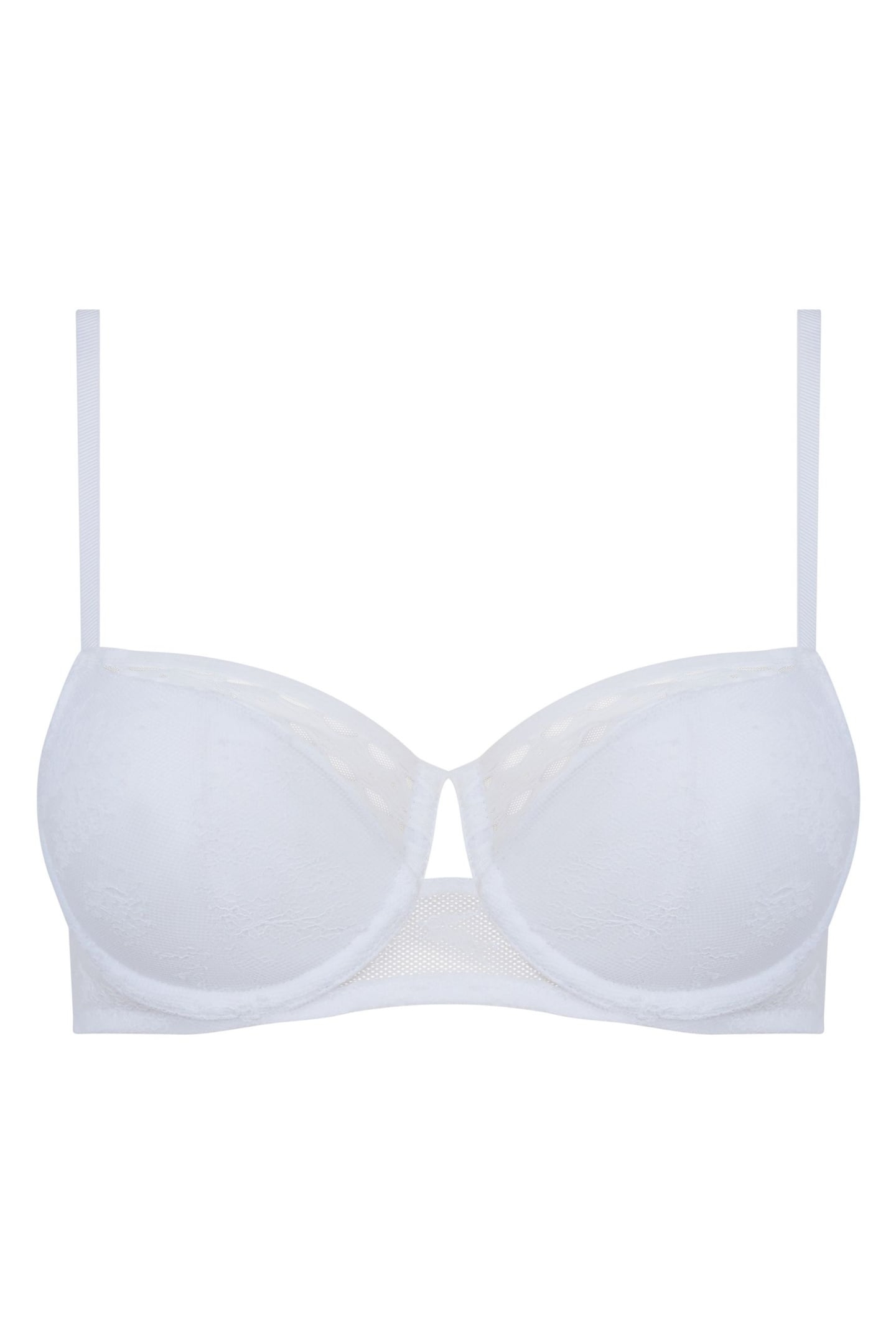CO BRA TSHIRT HALF CUP FOAM WHITE 2