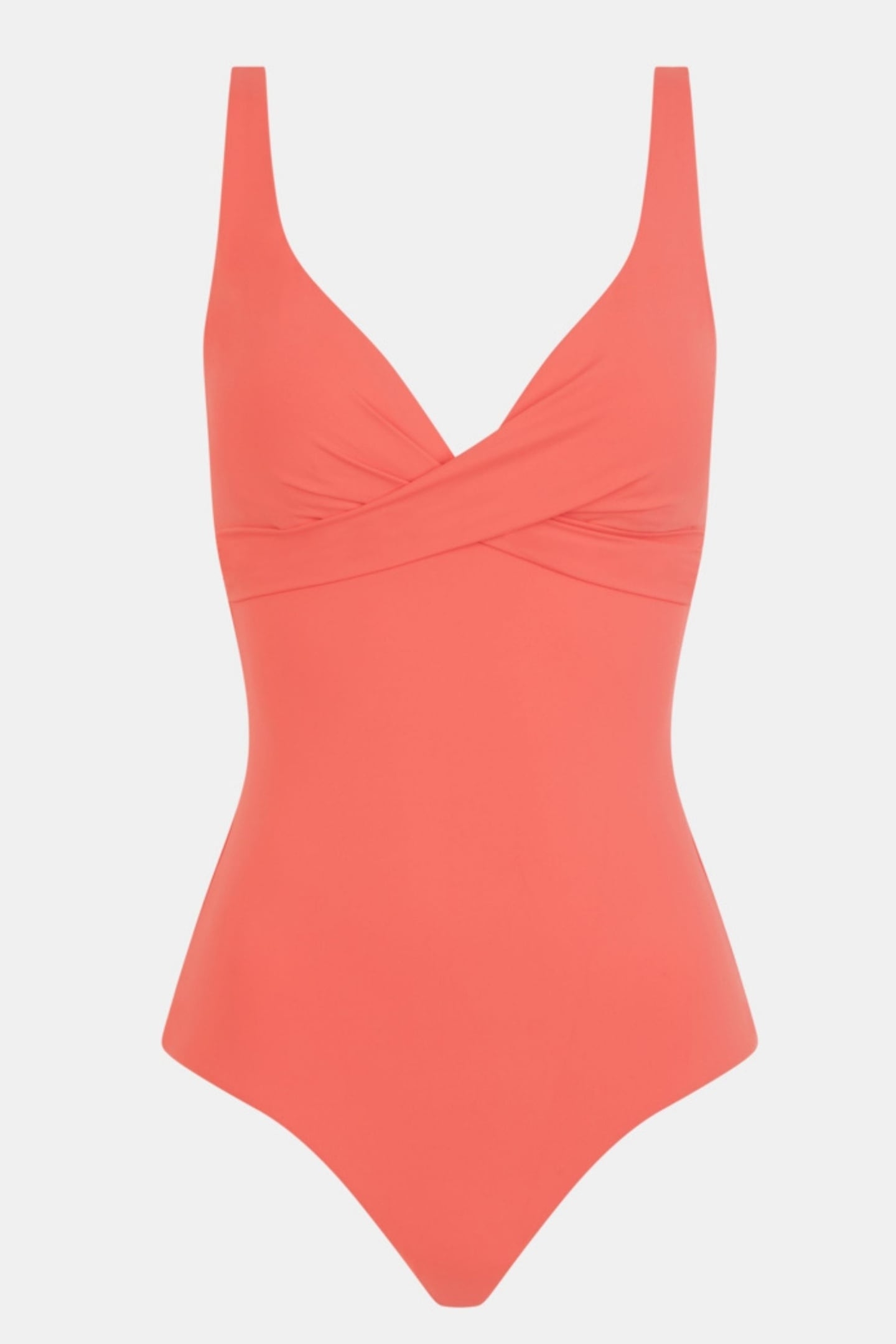 SW 1P WF TSHIRT PLUNGE PINK CORAL 2