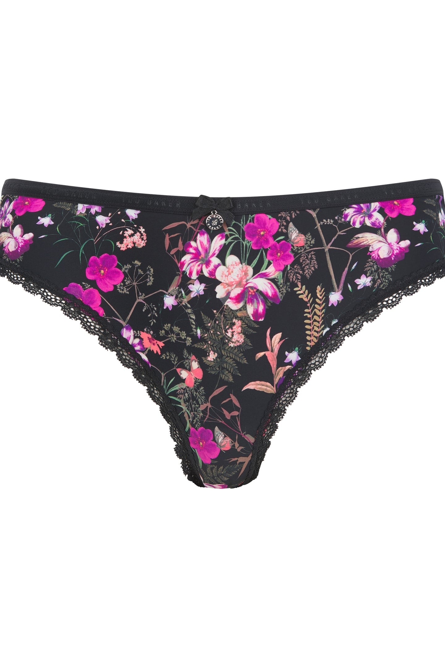 TANSY 5PK BRIEF JET BLACK/BLACK PRINT/WITSFUL MAUVE/DARK PUR 3