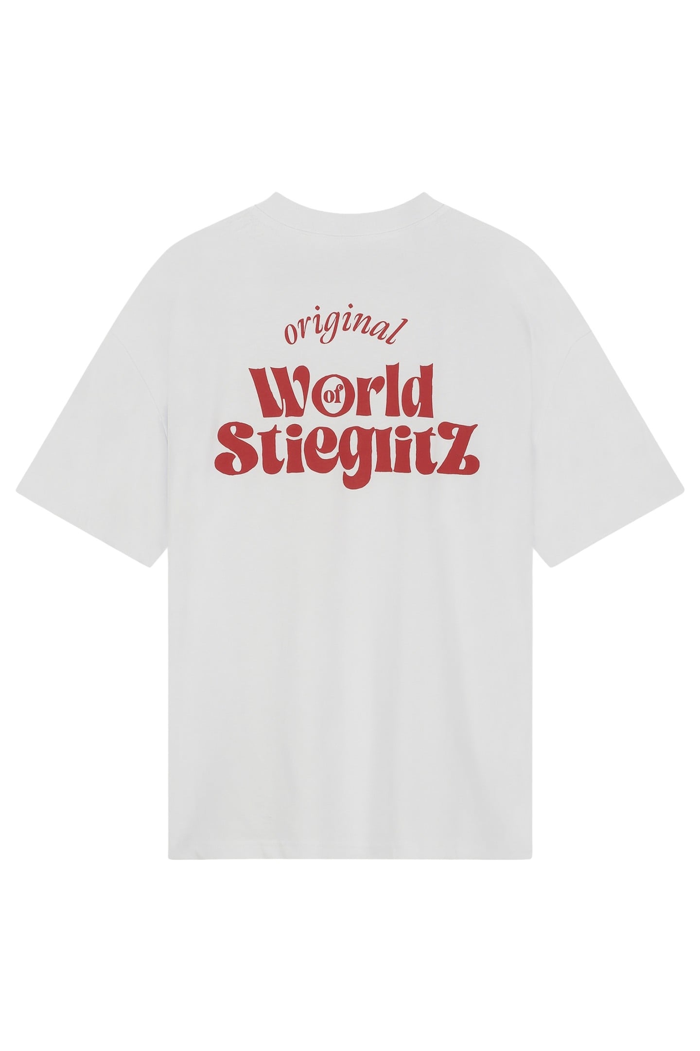 WORLD OF STIEG OVERSIZED T-SHIRT WHITE 4