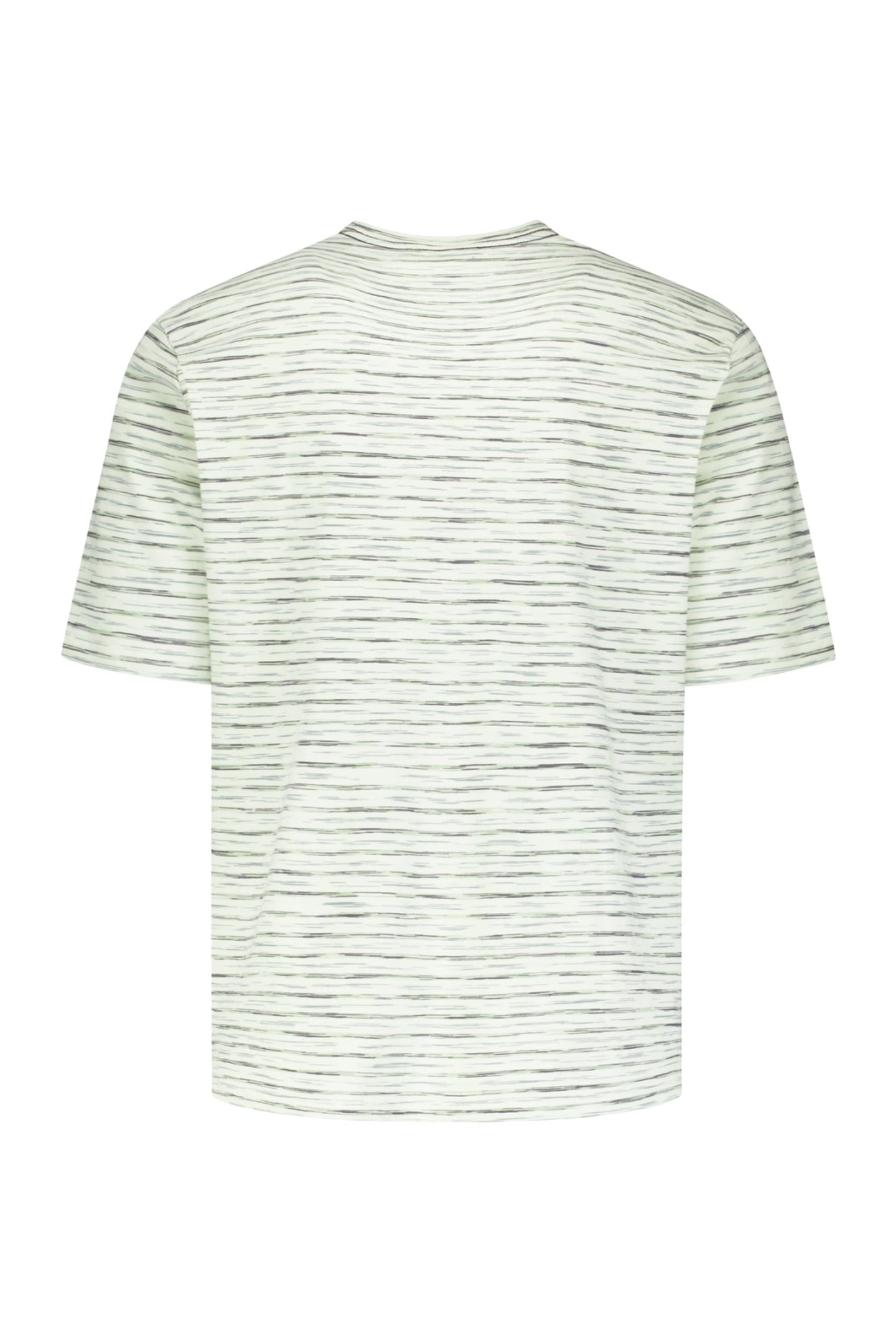 T-SHIRT CREWNECK SPACEDYED GREEN 2