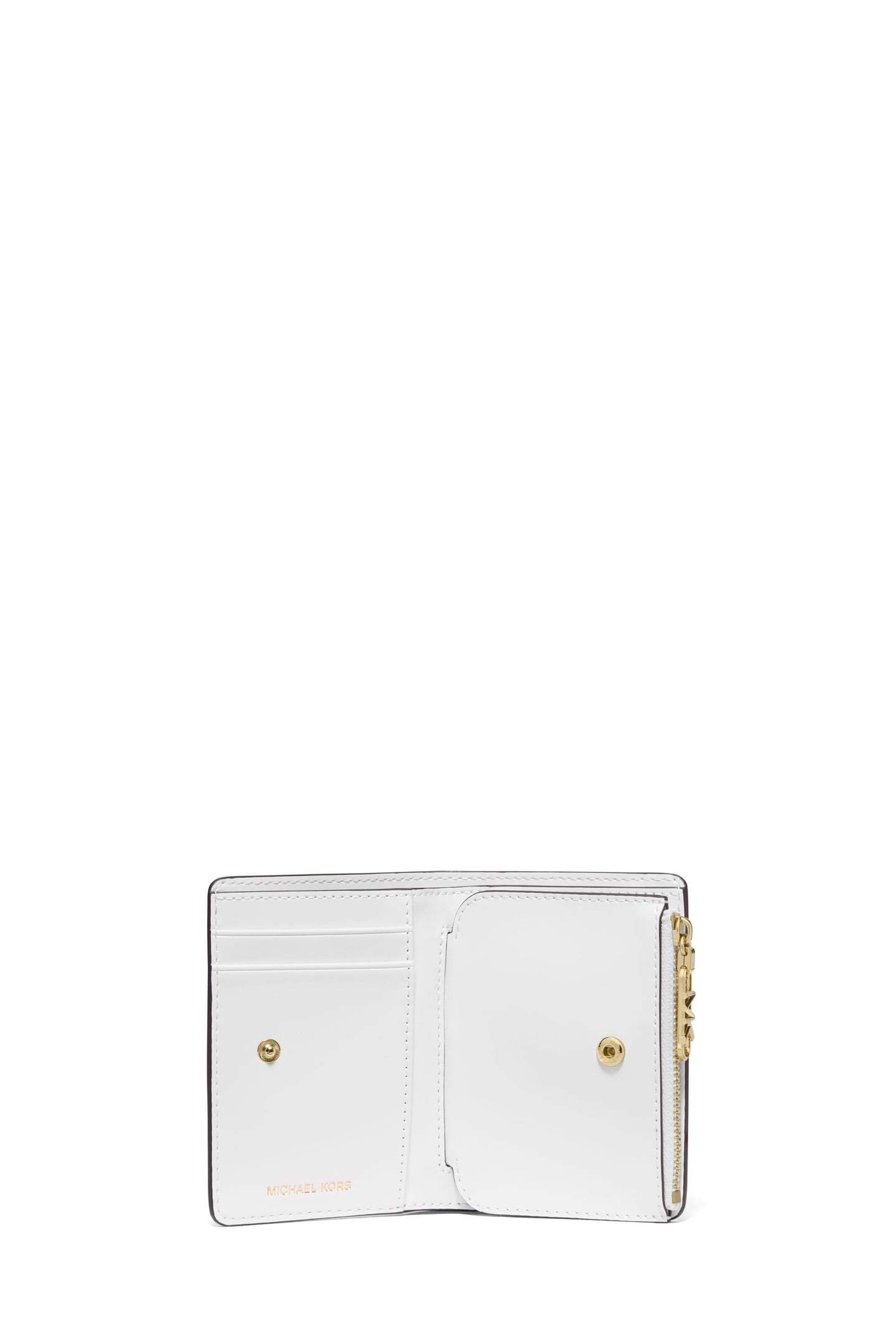 MEDIUM SNAP COIN BILLFOLD OPTIC WHITE 3