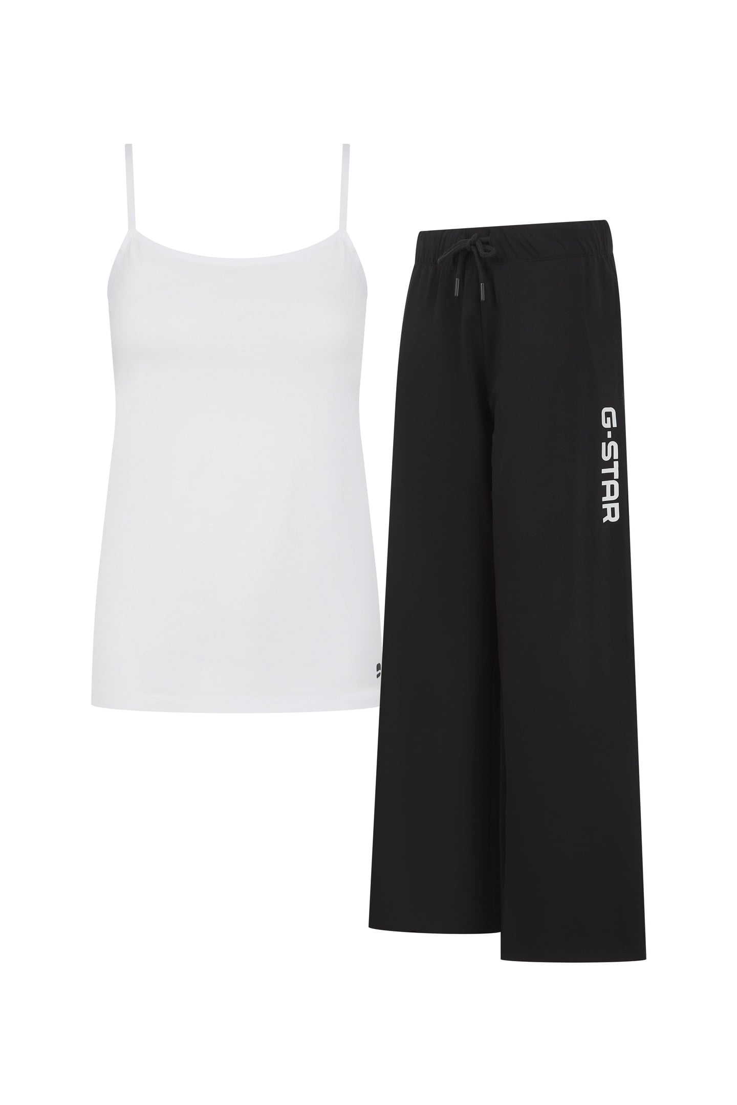 AMBRETTE LOUNGEWEAR BRIGHT WHITE/BLACK 1