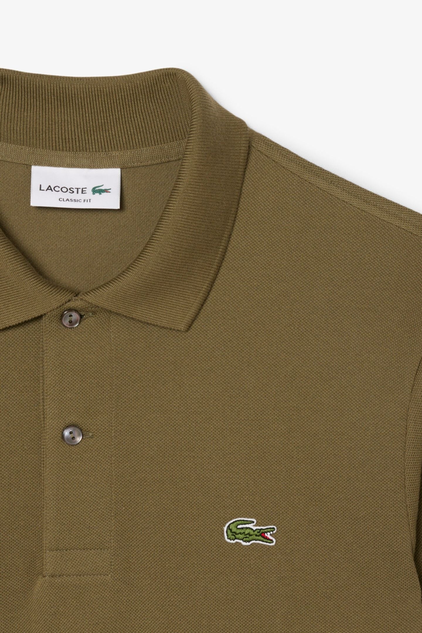 LONG SLEEVE POLO OLIVE 4