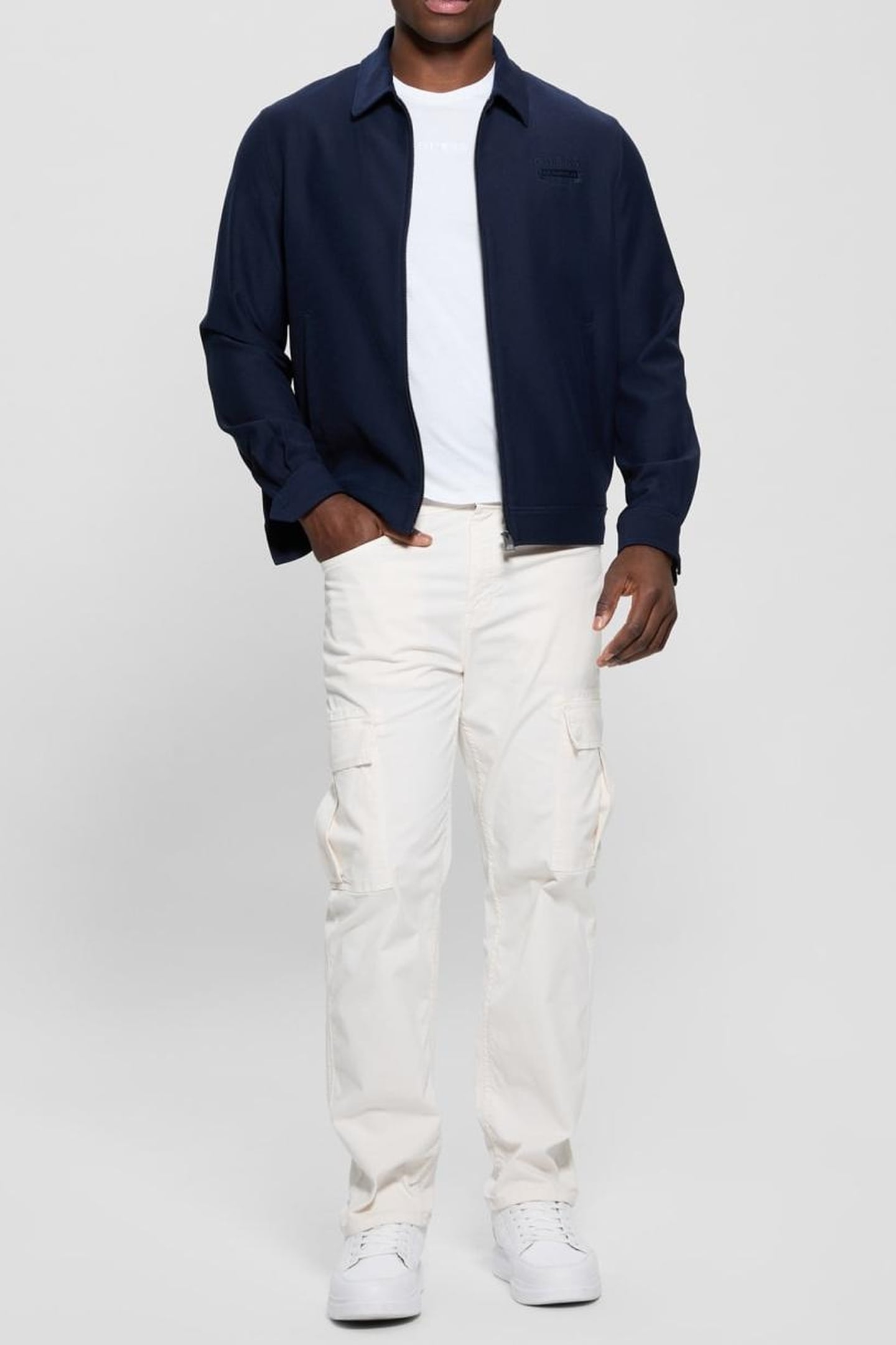 GUESS ECO FINE OVERSHIRT SMART BLUE 8