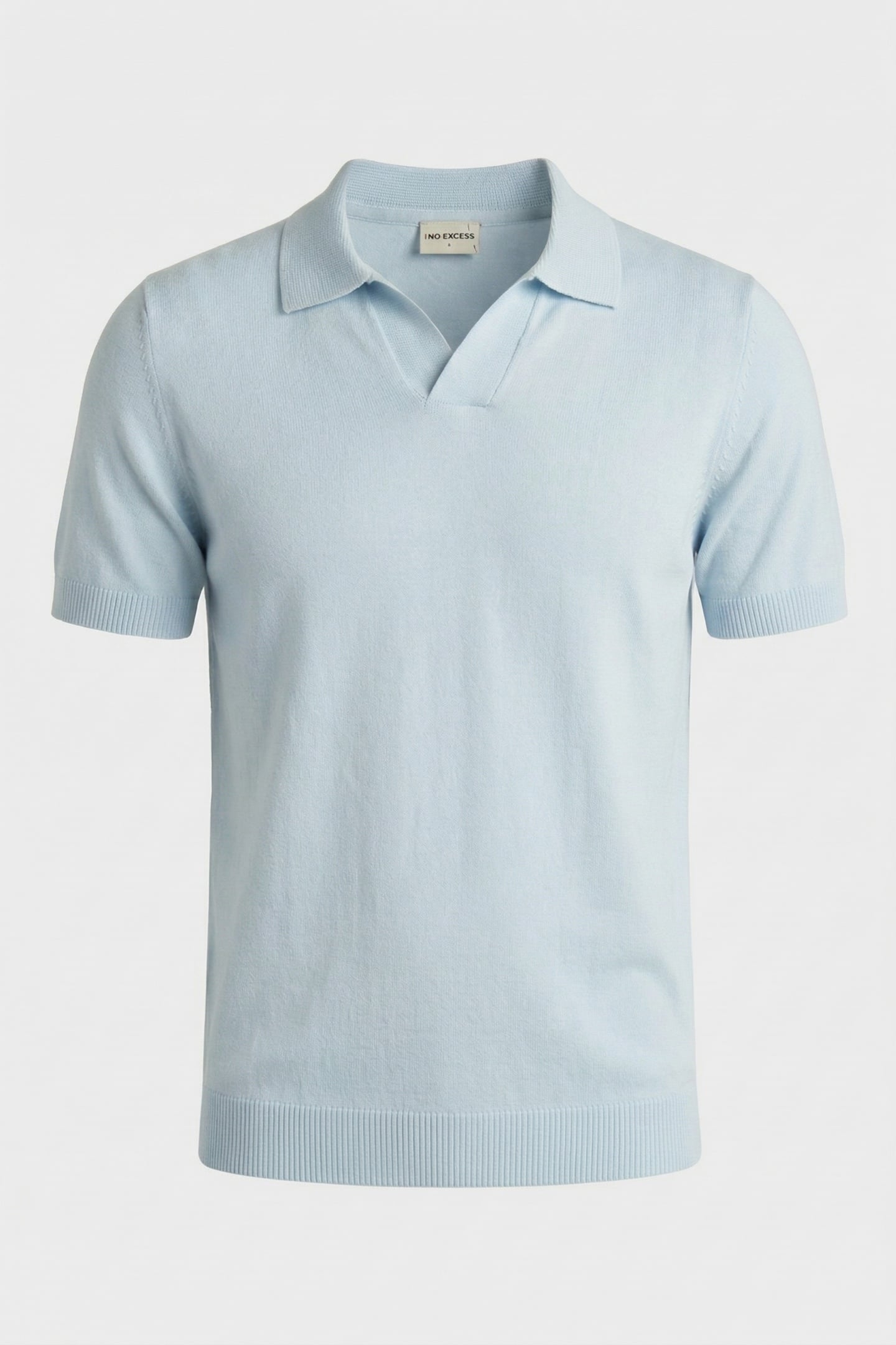 PULLOVER SHORT SLEEVE V-POLO SKY 3