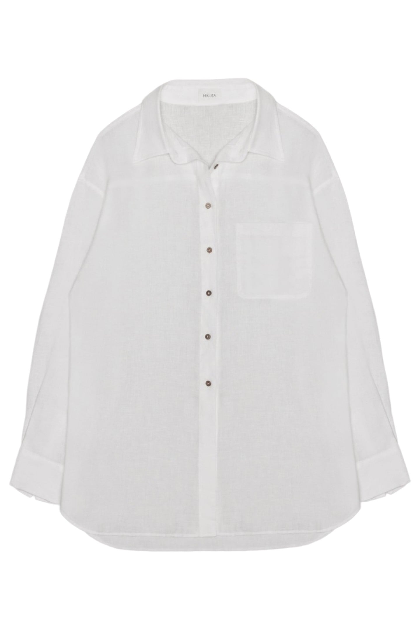 THE WHITE LINEN SHIRT WHITE 1