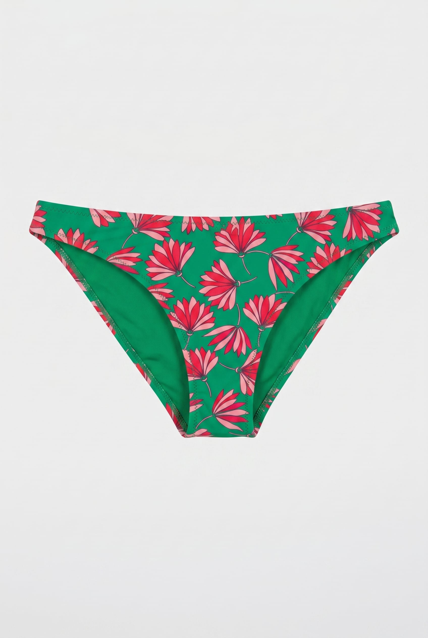 REGULAR BIKINI BOTTOM BLOSSOM TROPIC GREEN BLOSSOM 2