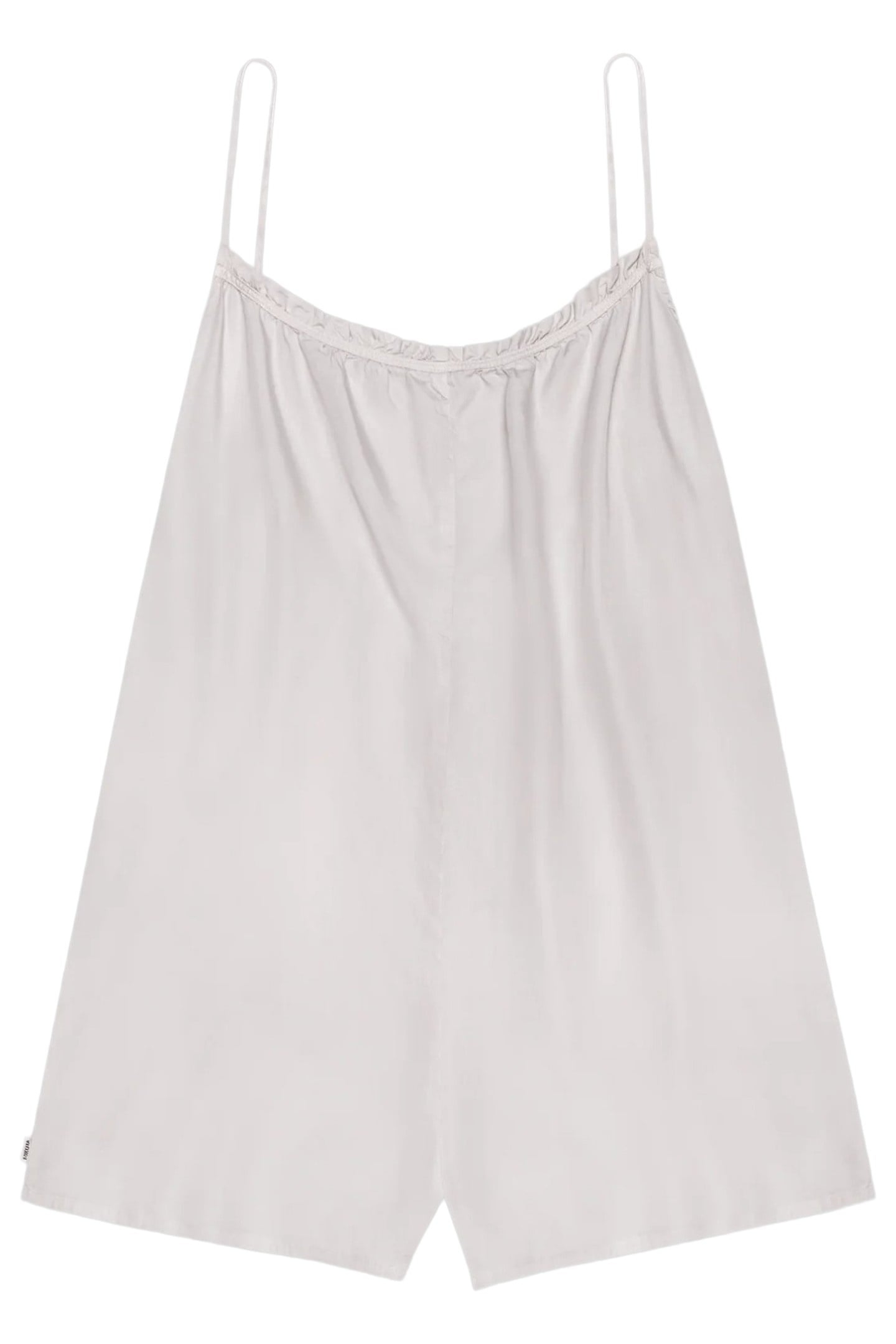 THE LIGHT SHORT FLOWY JUMPSUIT WHITE 4