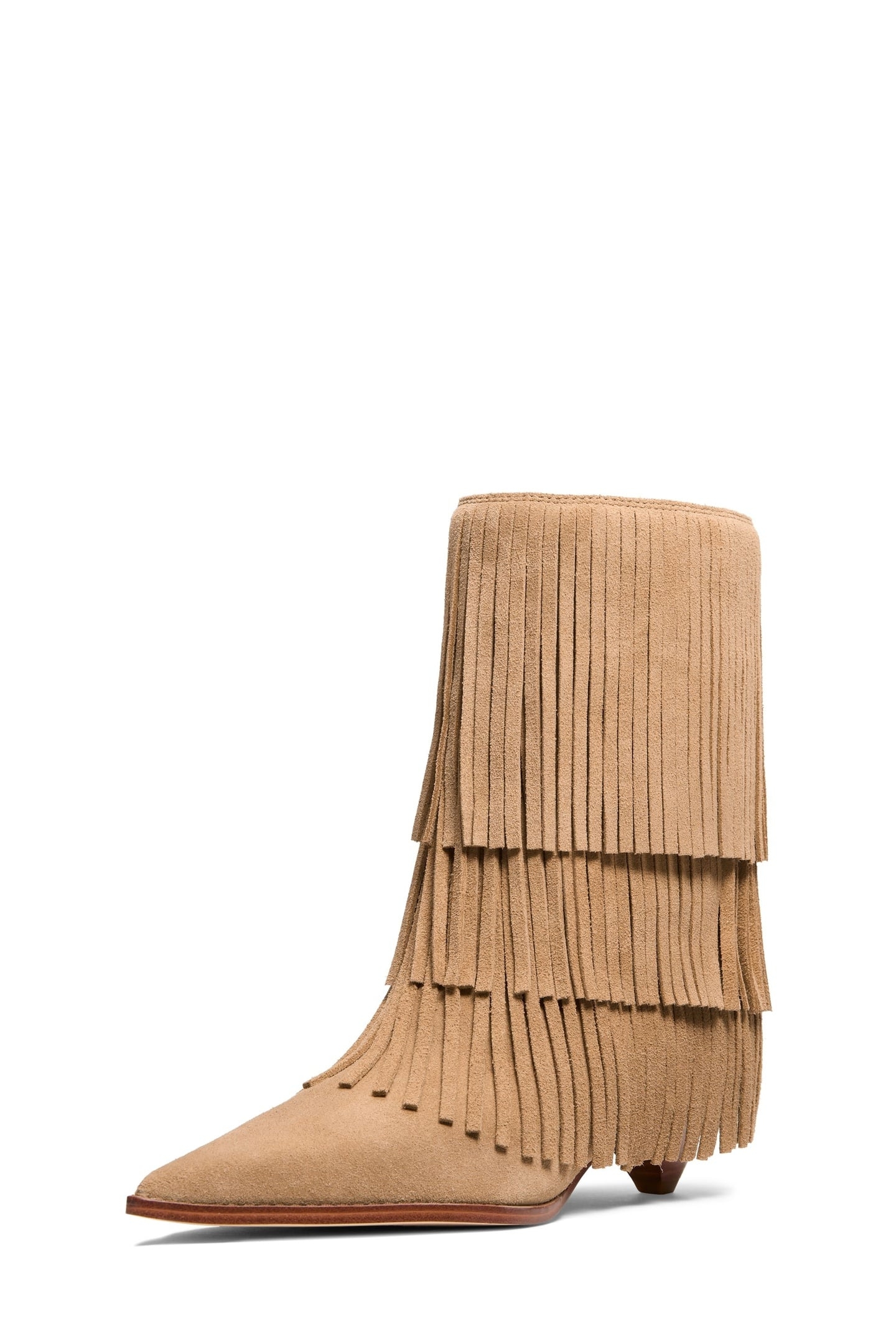 JAYLA HEELED BOOTIE HUSK 3