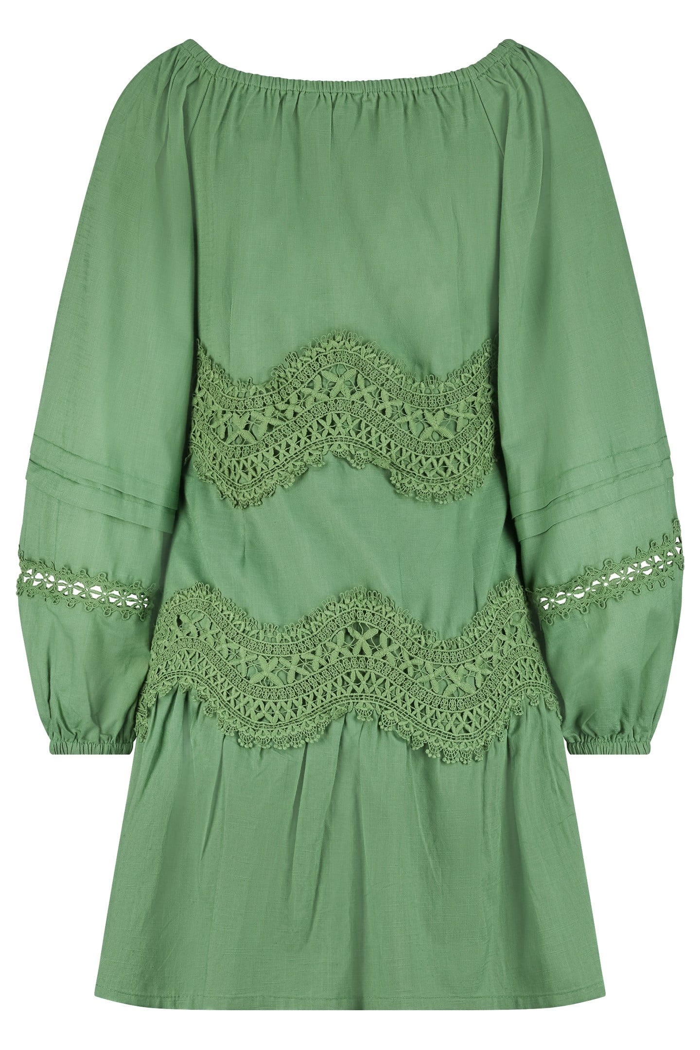 ANINE DRESS SOFT GREEN 1