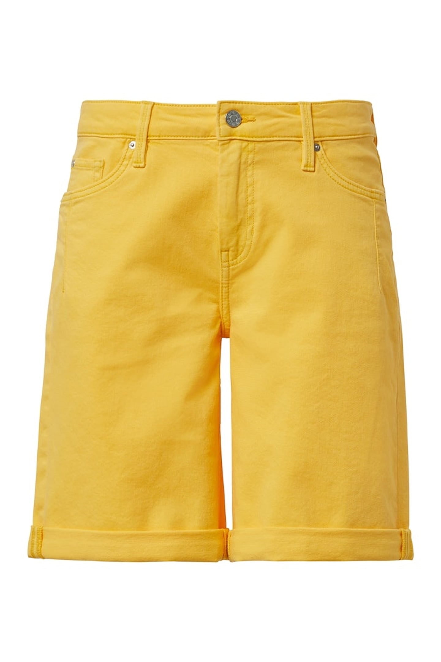 JEANS SHORTS YELLOW DENIM 8