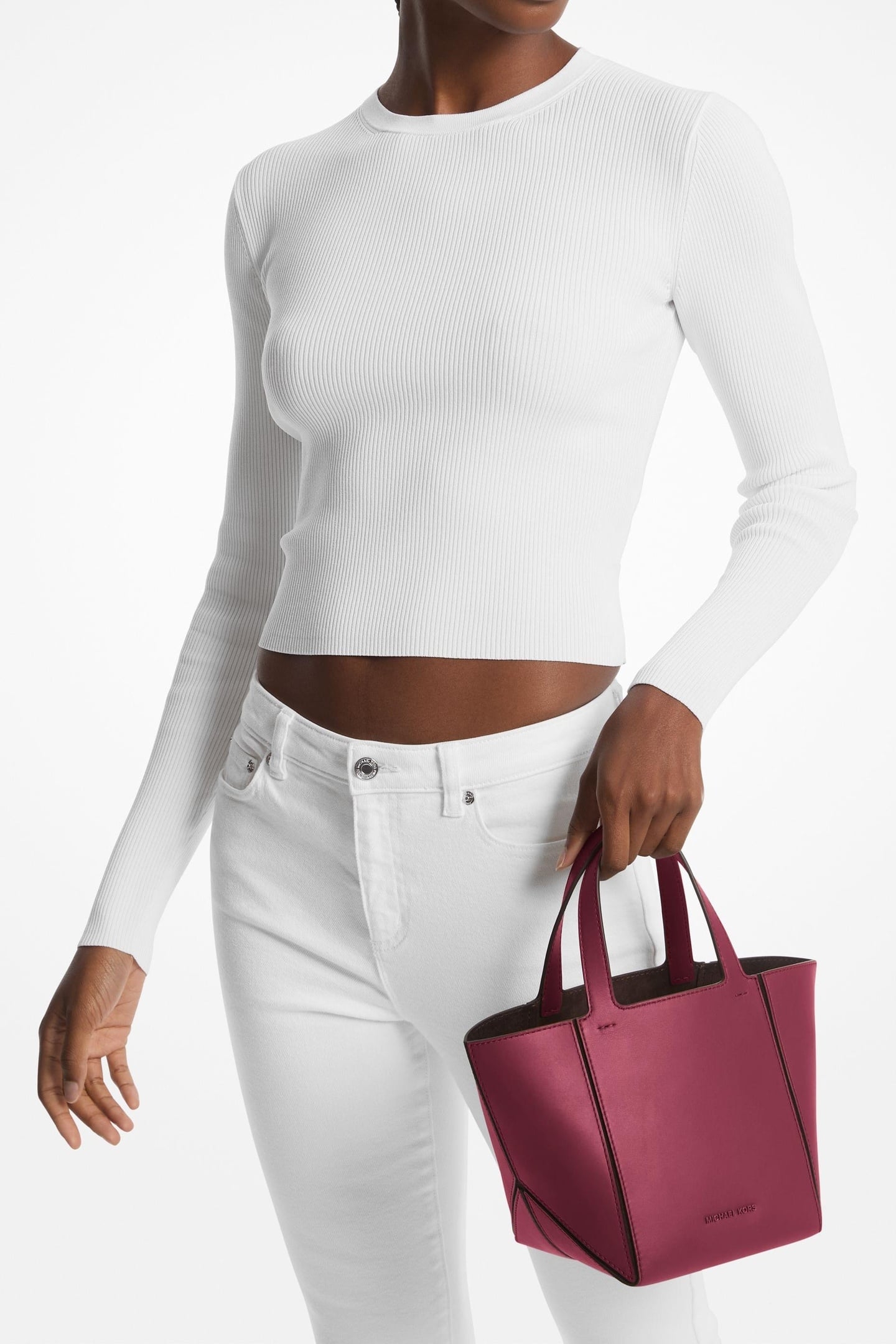 SMALL GRAB TOTE MULBERRY 3