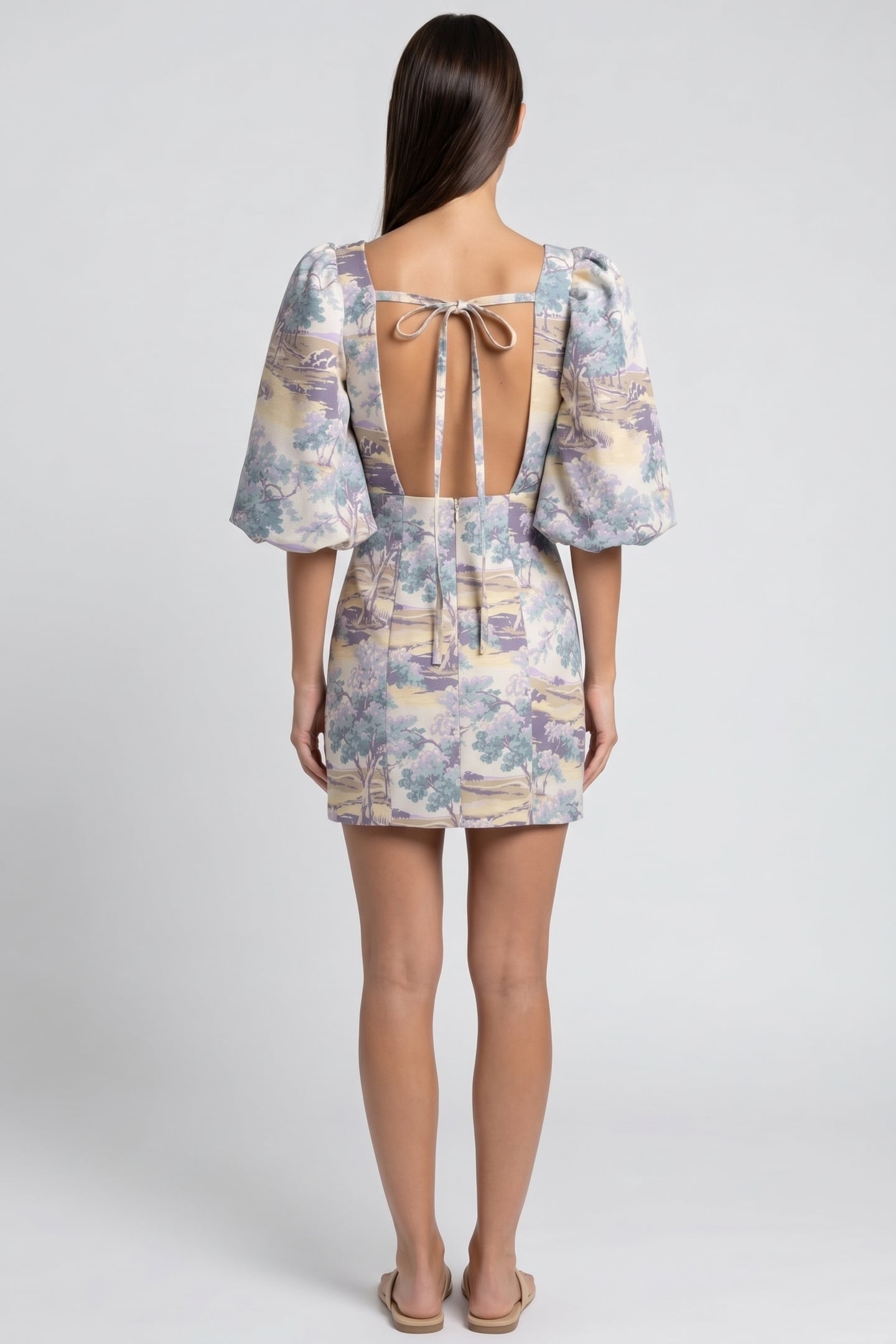 DAMIEN DRESS BEIGE 2