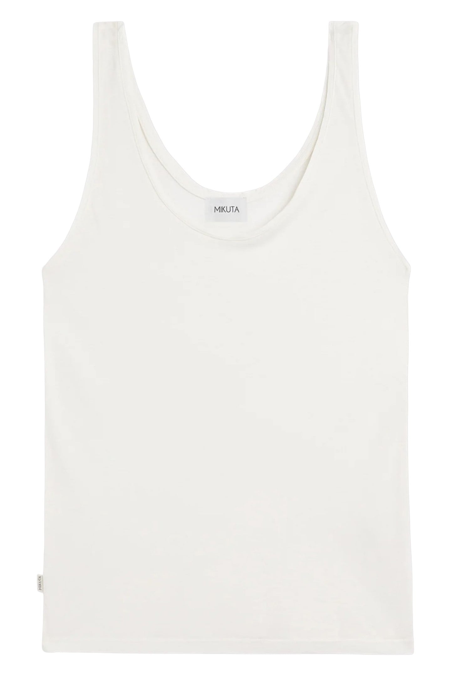 THE WHITE REGULAR TANK TOP WHITE 5