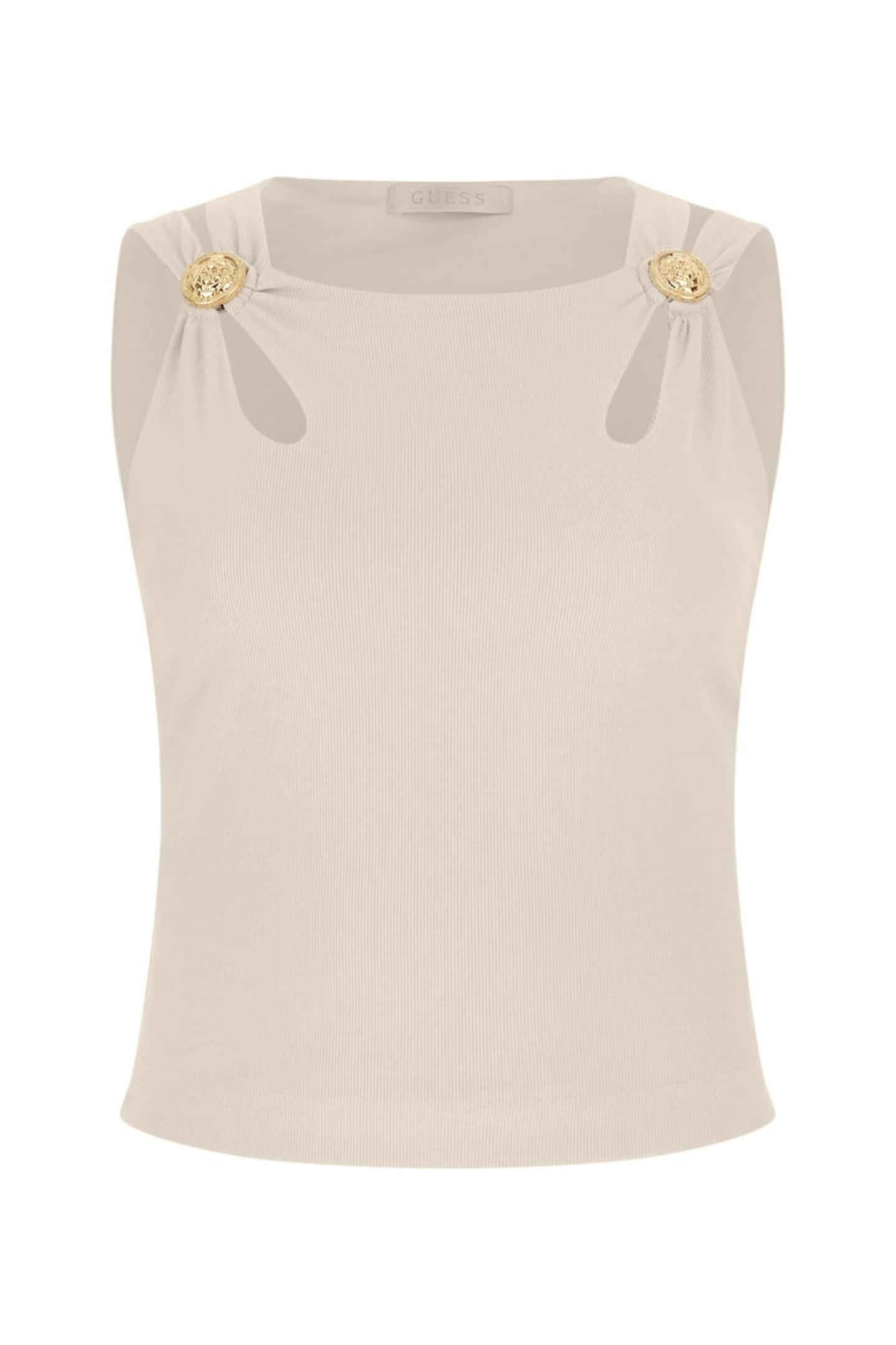 GUESS ECO ZAMA CUT OUT DETAILS PEARL OYSTER 5
