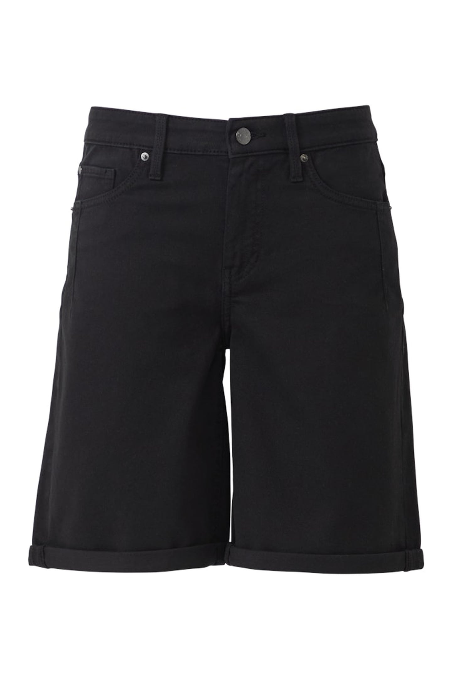 JEANS SHORTS BLACK DENIM 8