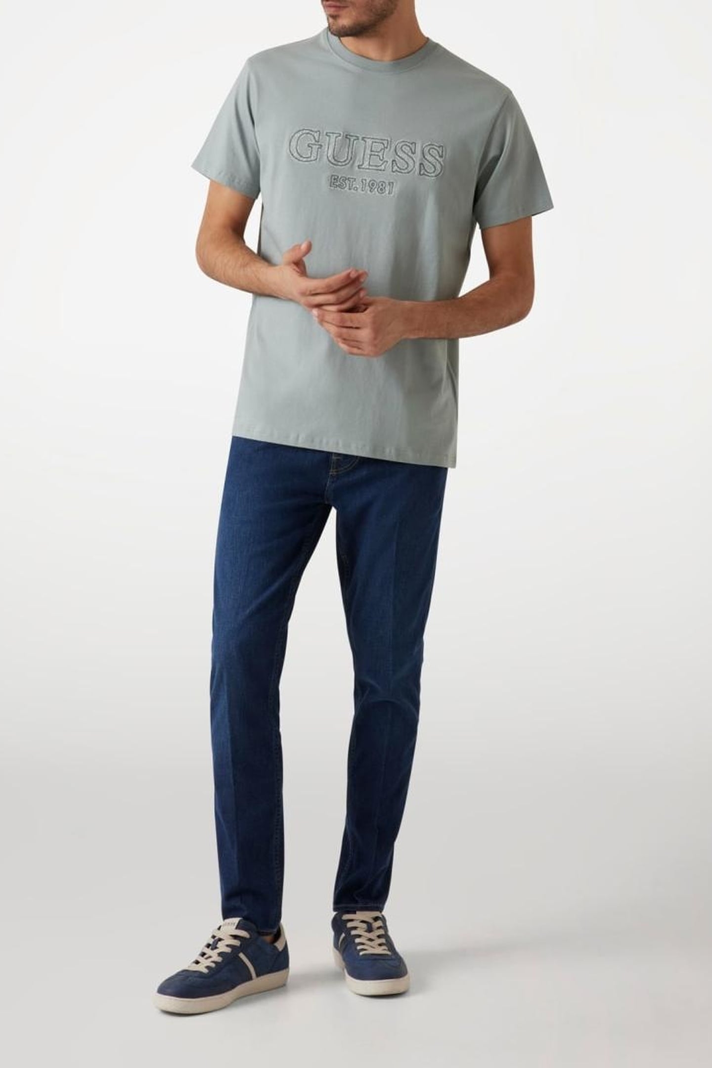 GUESS ECO SS CN GUESS EMBRO TE FULL GREY 3