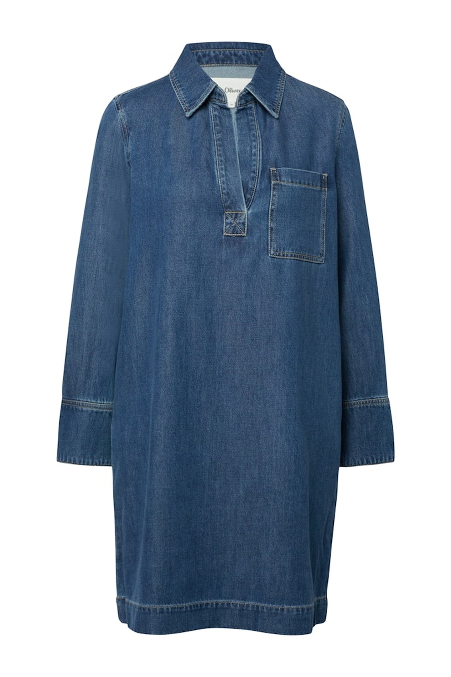 DRESSES BLUE DENIM 7